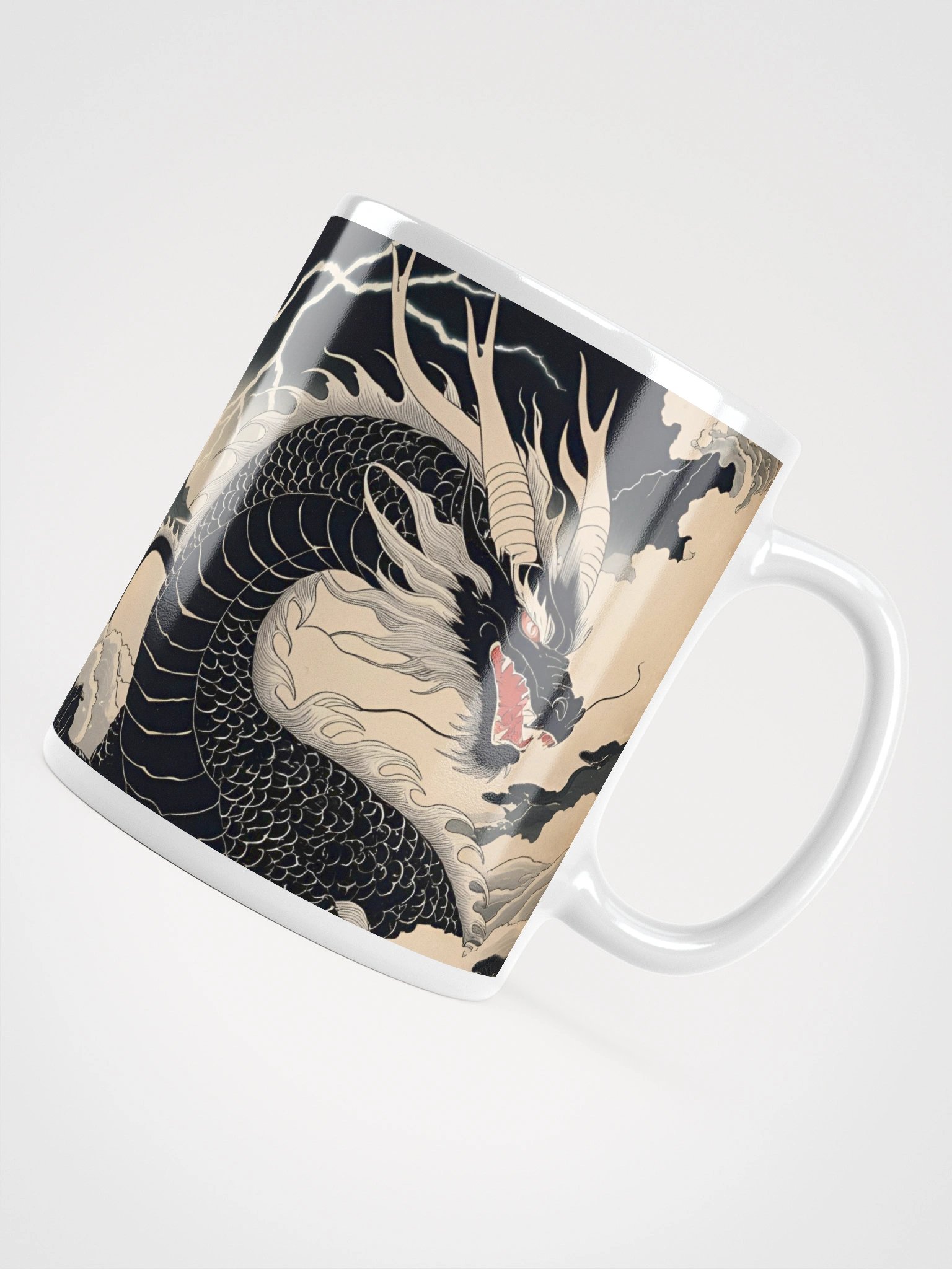 Ryoshin - Kurai Ryū (Dark Dragon), Ancient Ryū Collection, Mug product image (12)