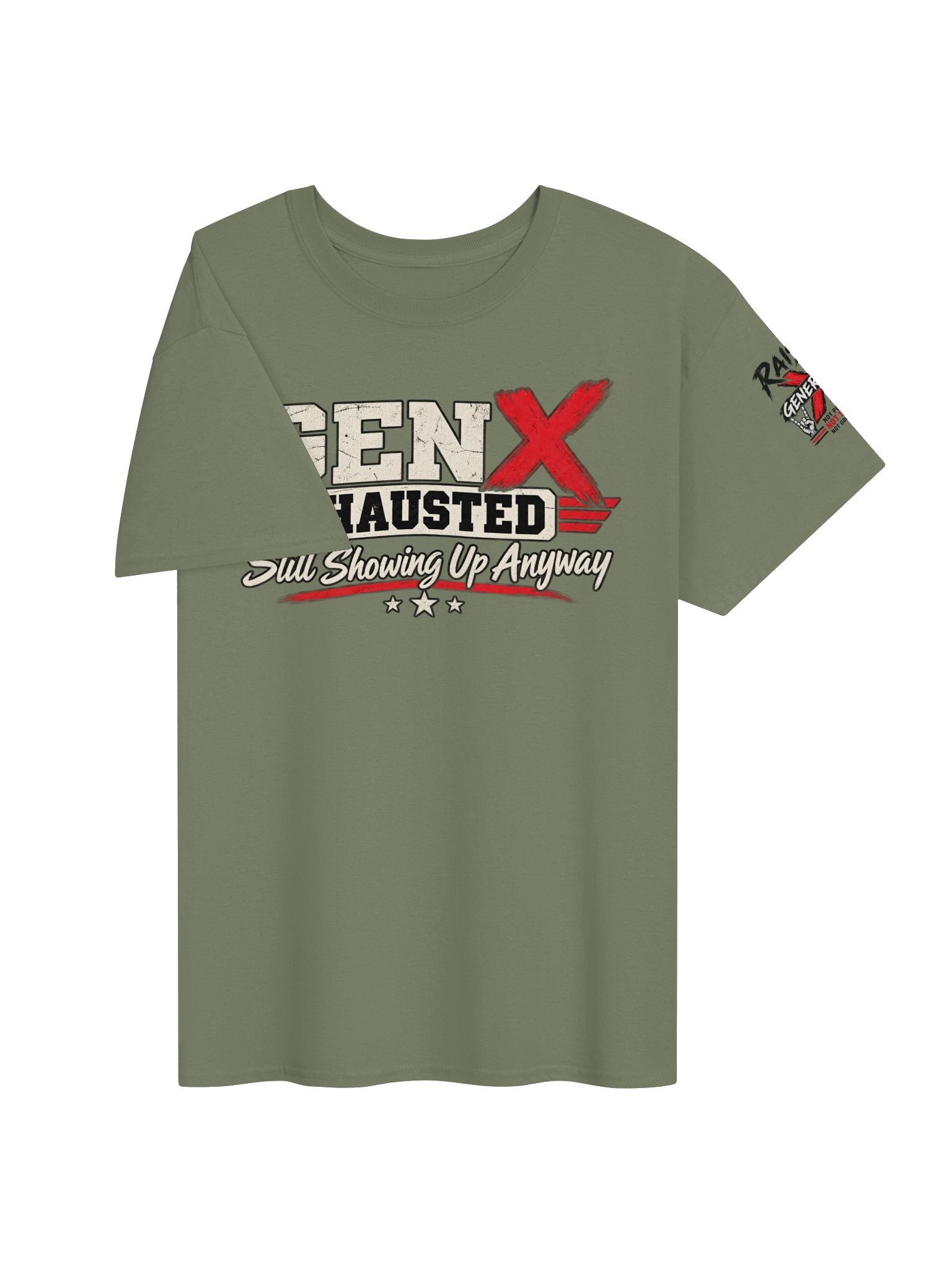 GEN X-HAUSTED — Still Showing Up Anyway product image (11)