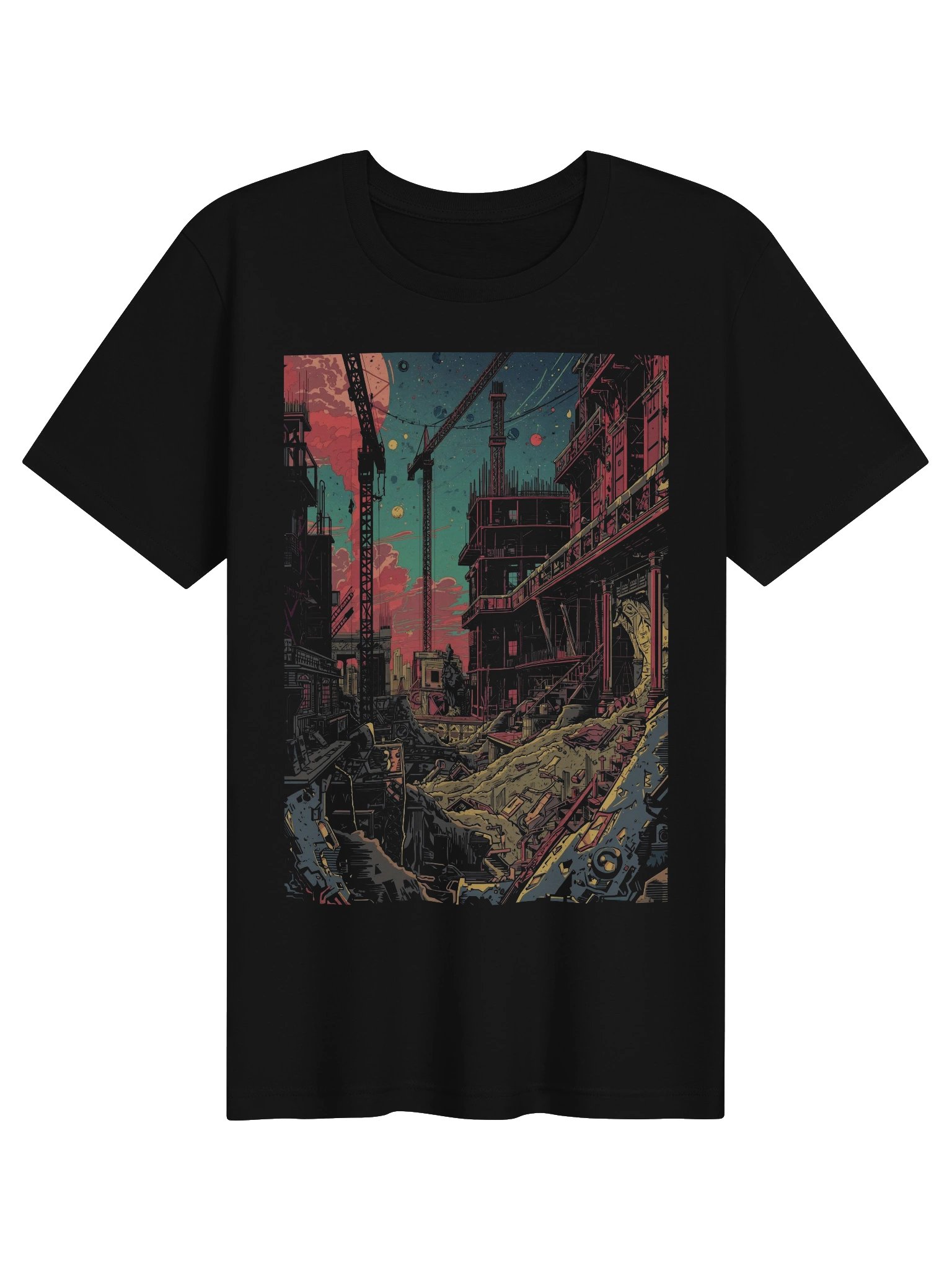 Cosmic Construction Lightweight T-Shirt product image (1)