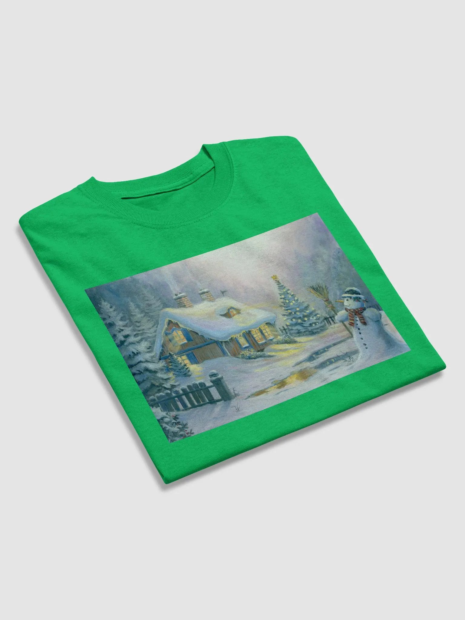 "Winter Wonderland" Cozy T-Shirt product image (3)