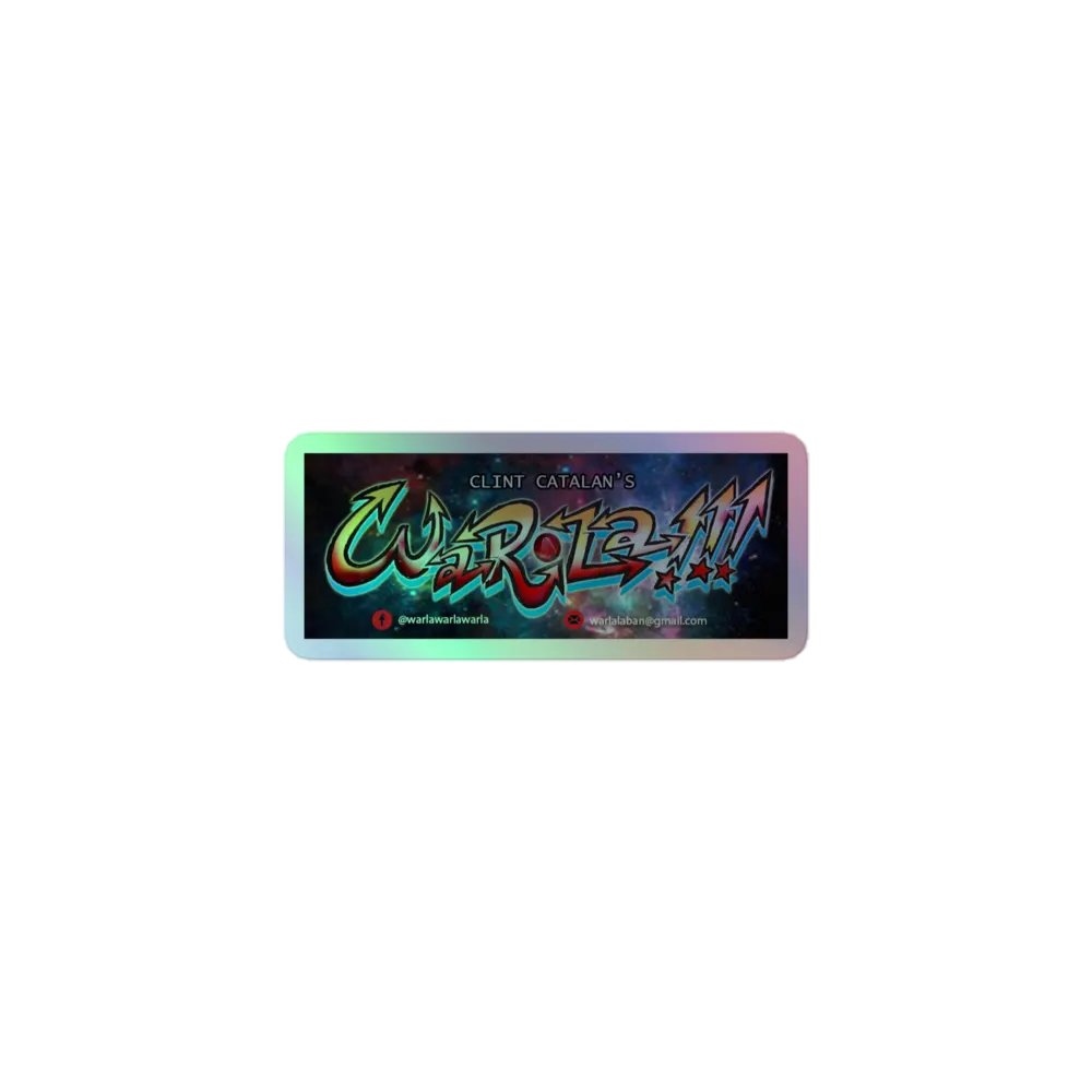 WAR*LA HOLO-STICKER product image (1)