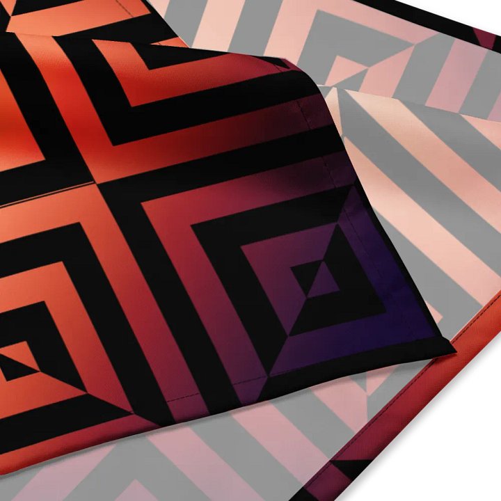 Golden Hour Illusion Bandana product image (4)