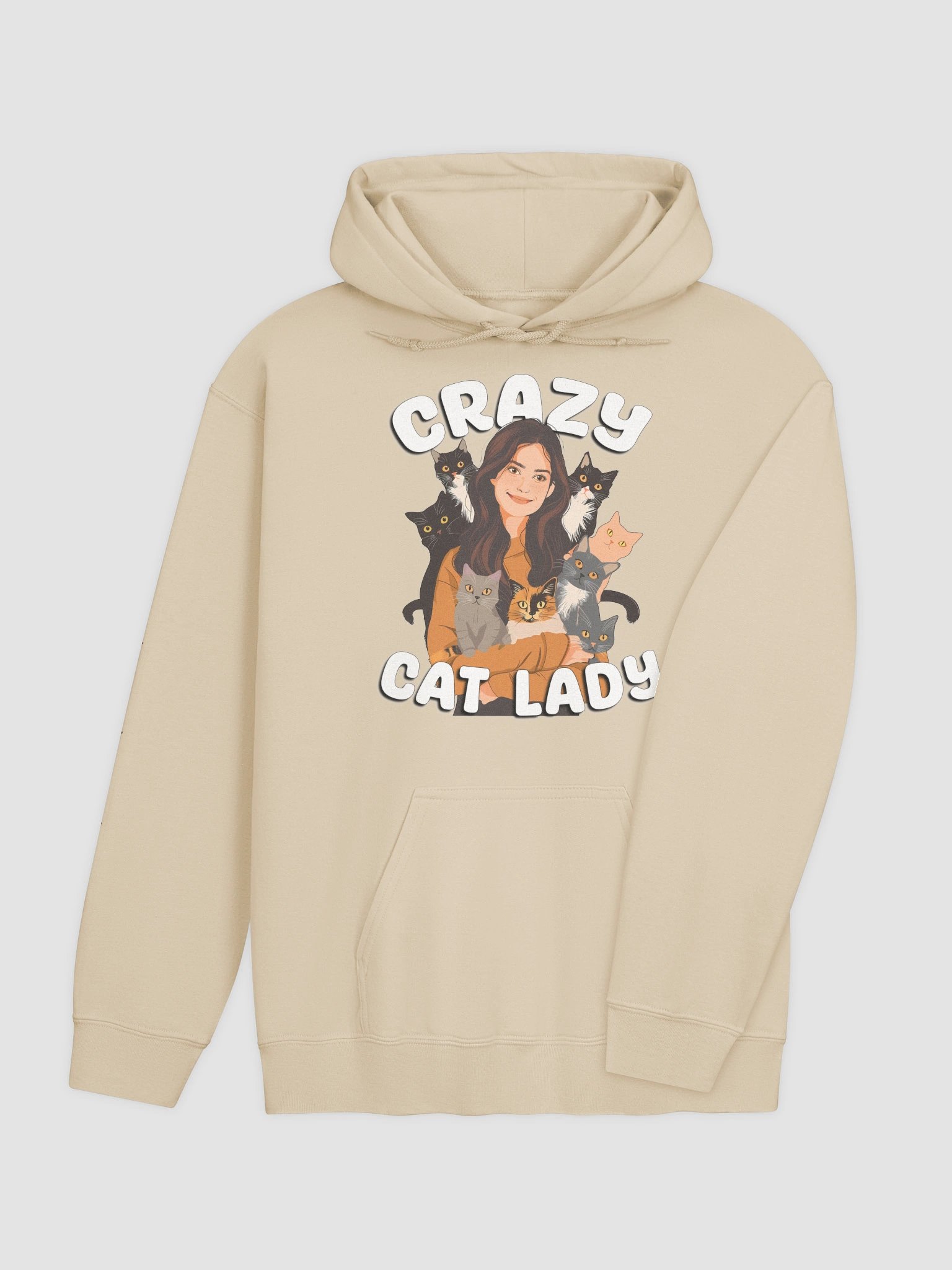 Crazy Cat Lady Hoodie product image (4)