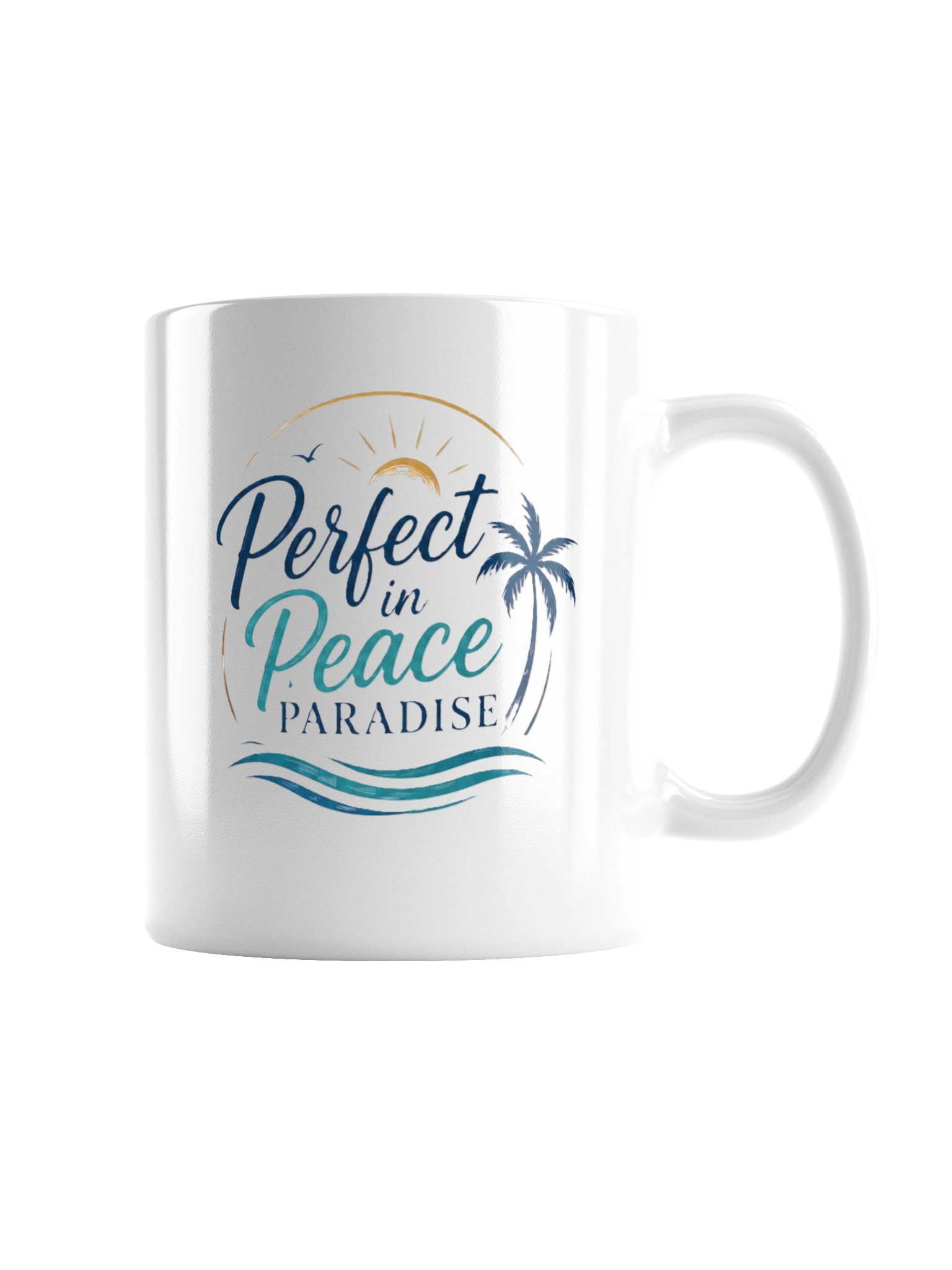 Perfect in Peace Paradise Coffee Mug product image (3)