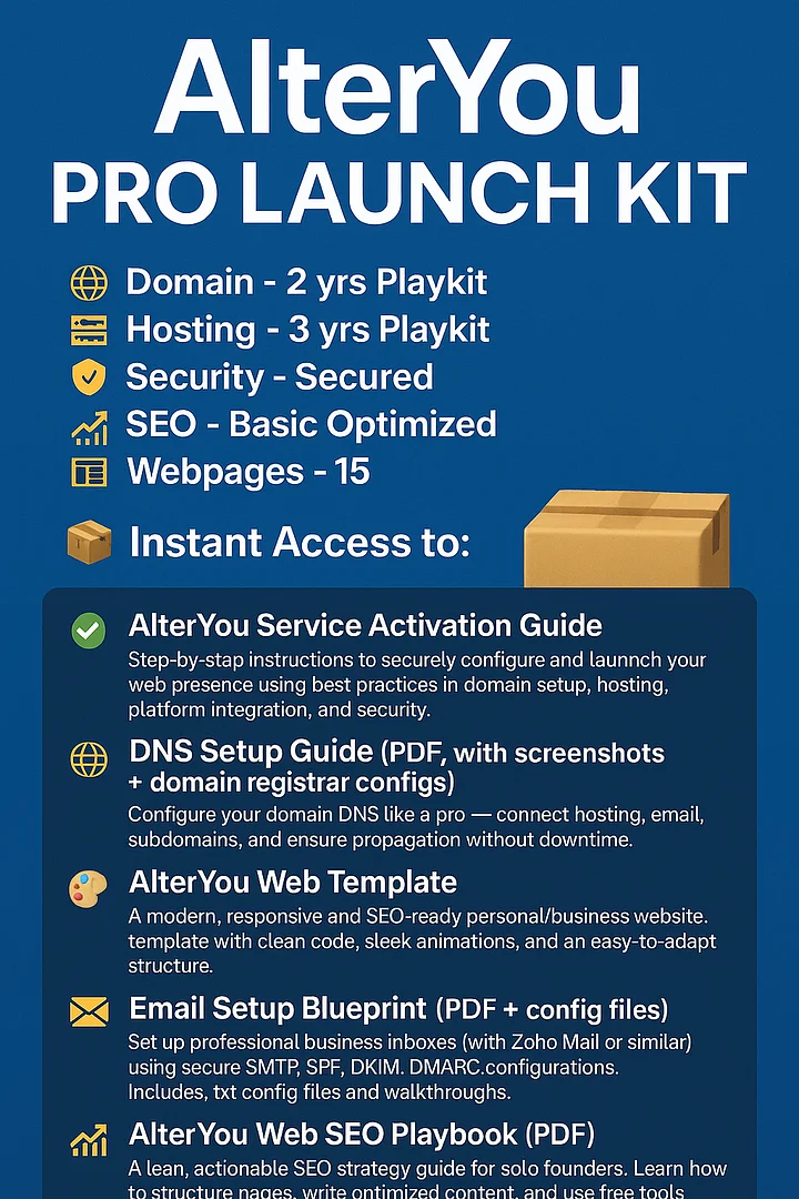 AlterYou Pro Launch Kit product image (1)