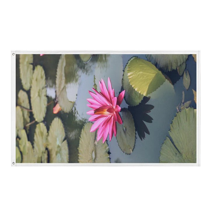 Peaceful Lotus Banner product image (1)