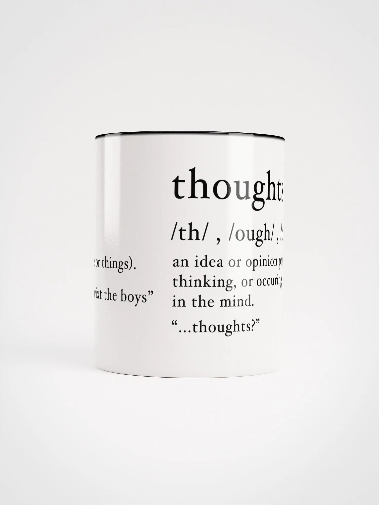Thoughts & Betwixt definition mug product image (3)