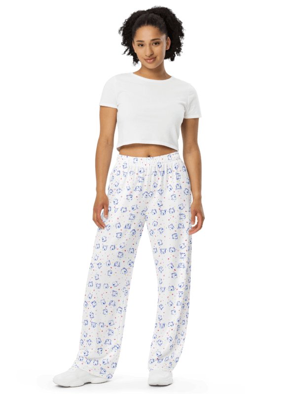 Cute Westie Wide Leg Pants product image (1)