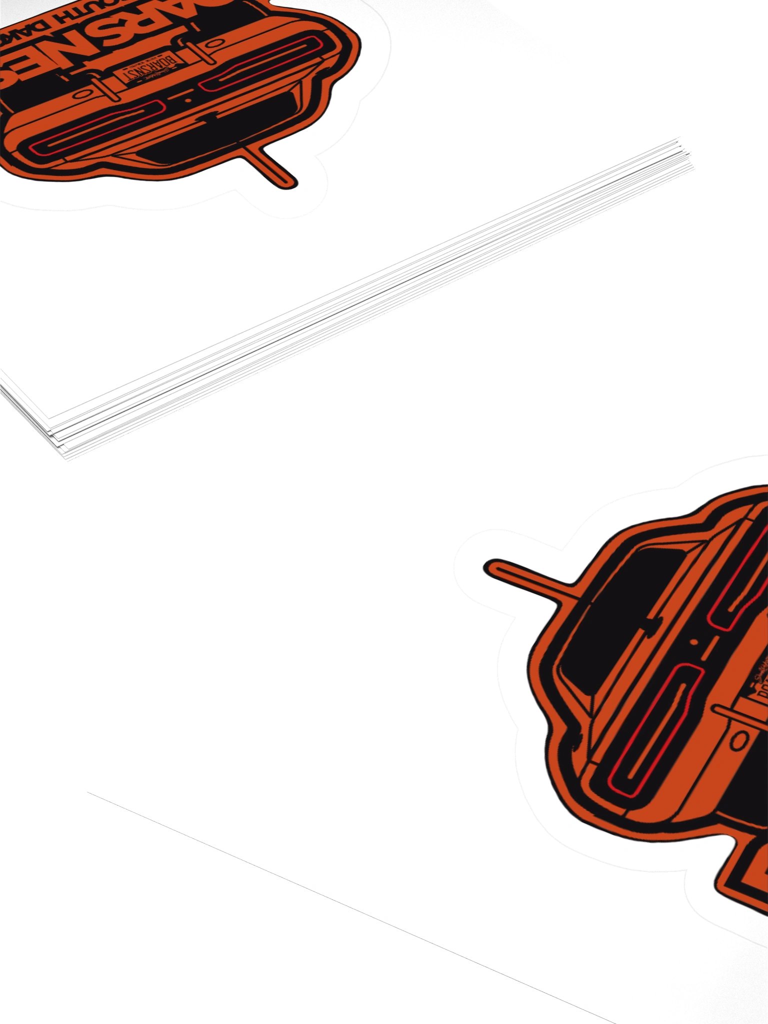 Vintage Car Tail Light Kiss Cut Stickers product image (10)