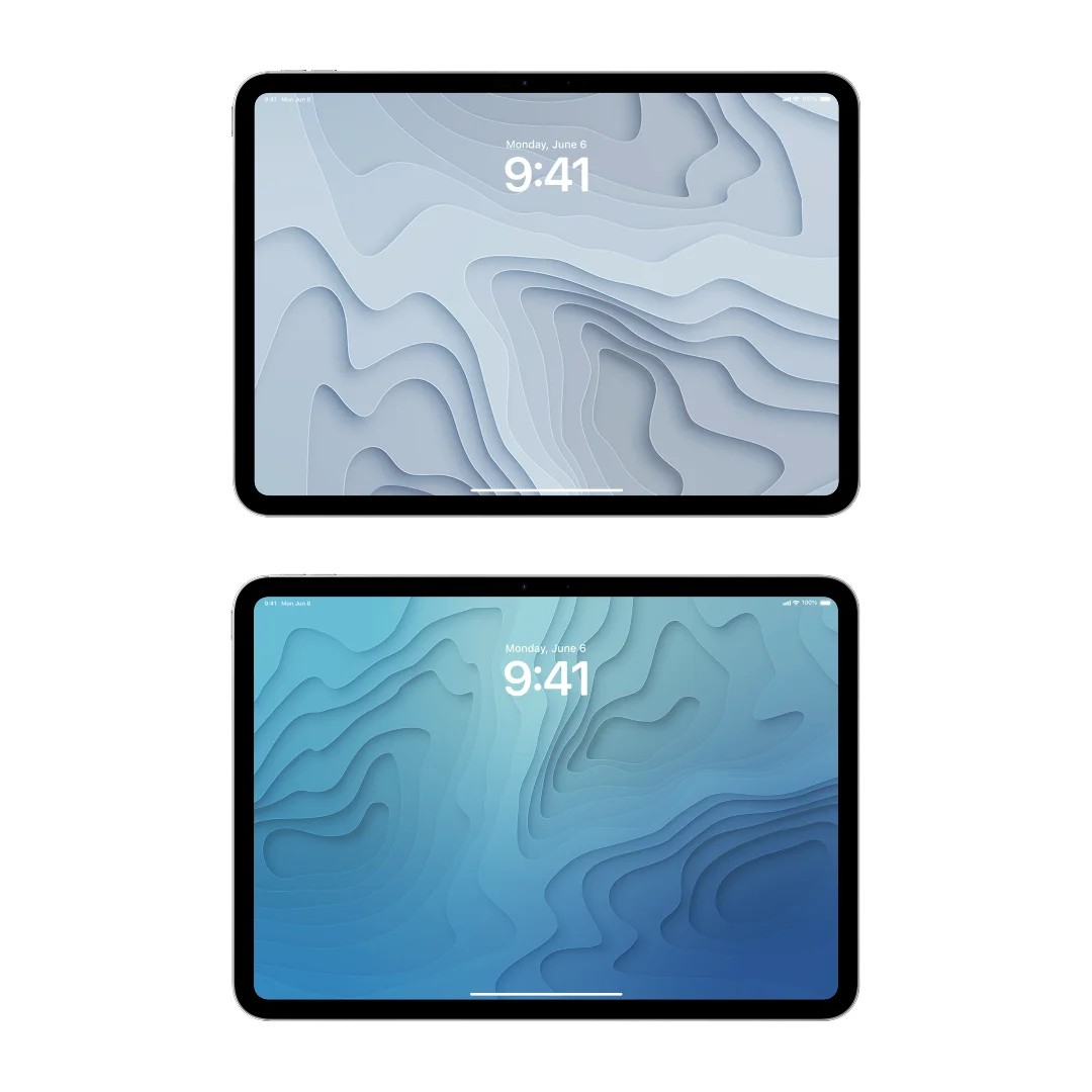 Gradient Topography Wallpaper Pack product image (8)