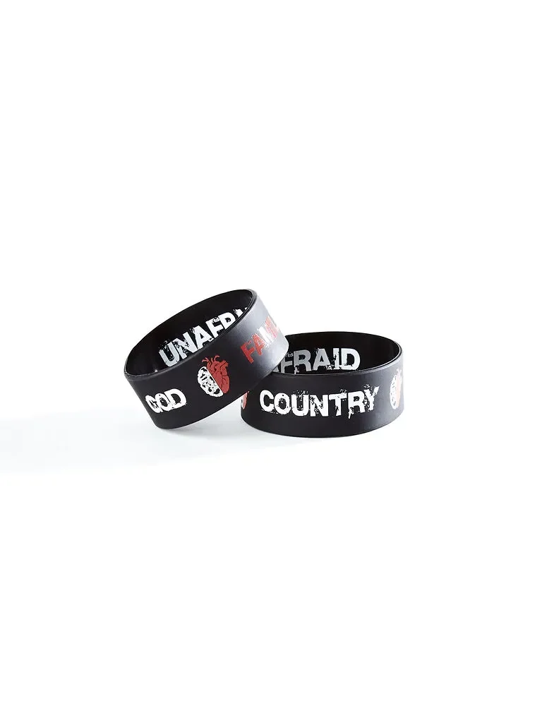 God/Family/Country Ultra-Wide Wristband product image (1)