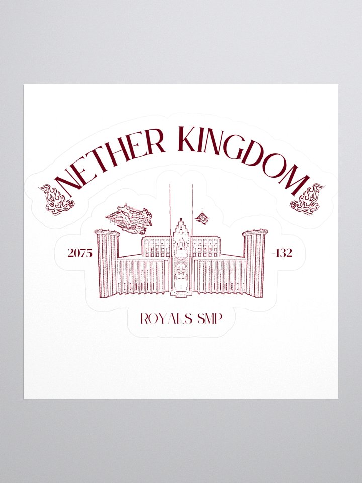 Royals SMP Nether Kingdom Sticker product image (1)