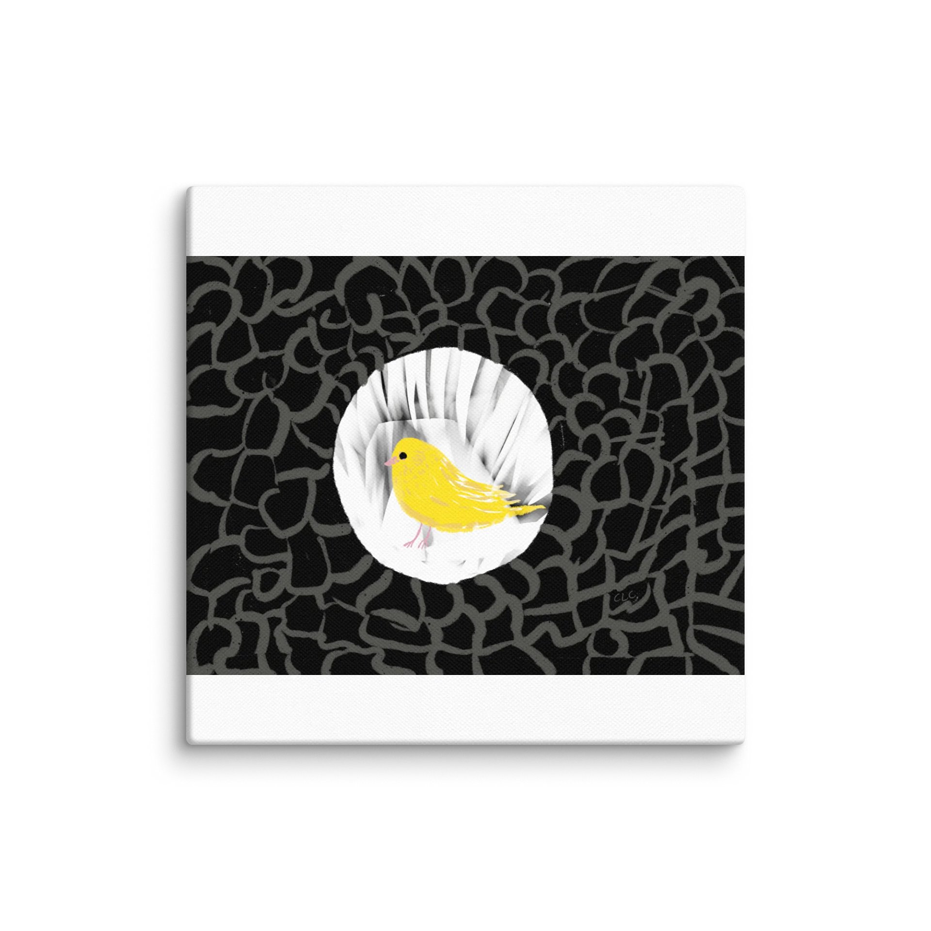 Canary In The Coalmine canvas print product image (1)