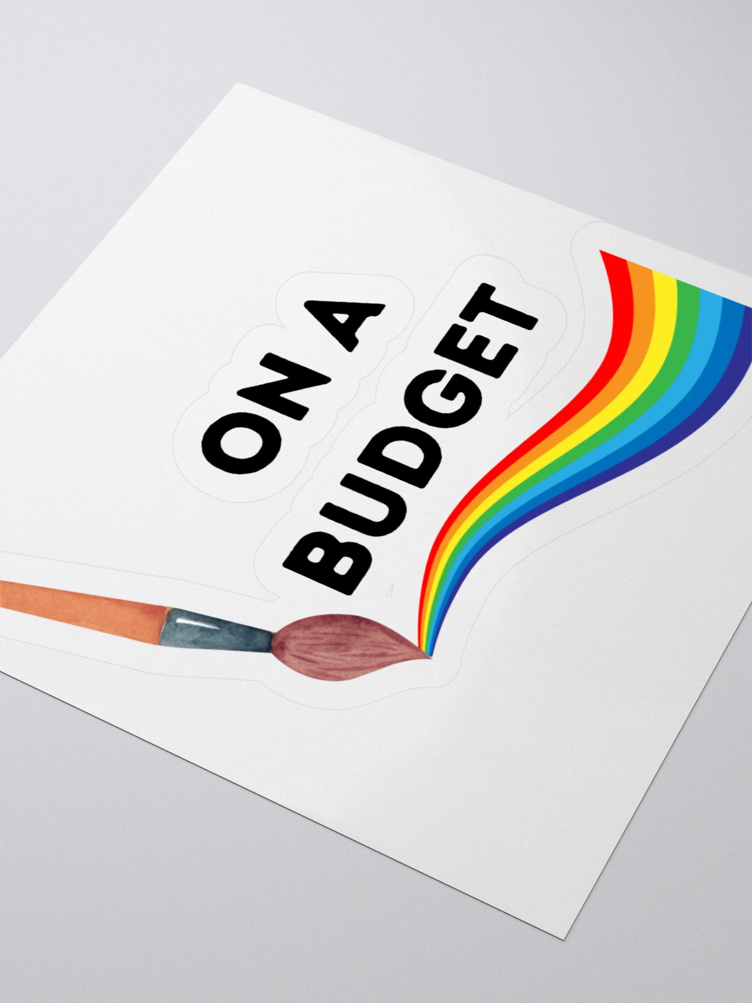 On a Budget Sticker product image (8)