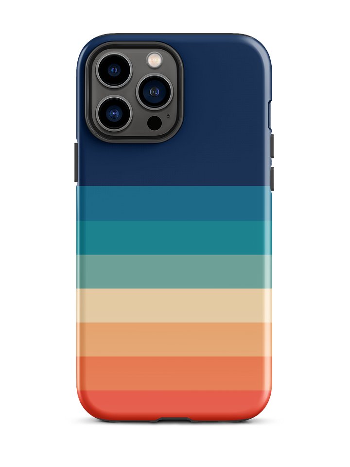 Retro Gradient iPhone Tough Case product image (1)