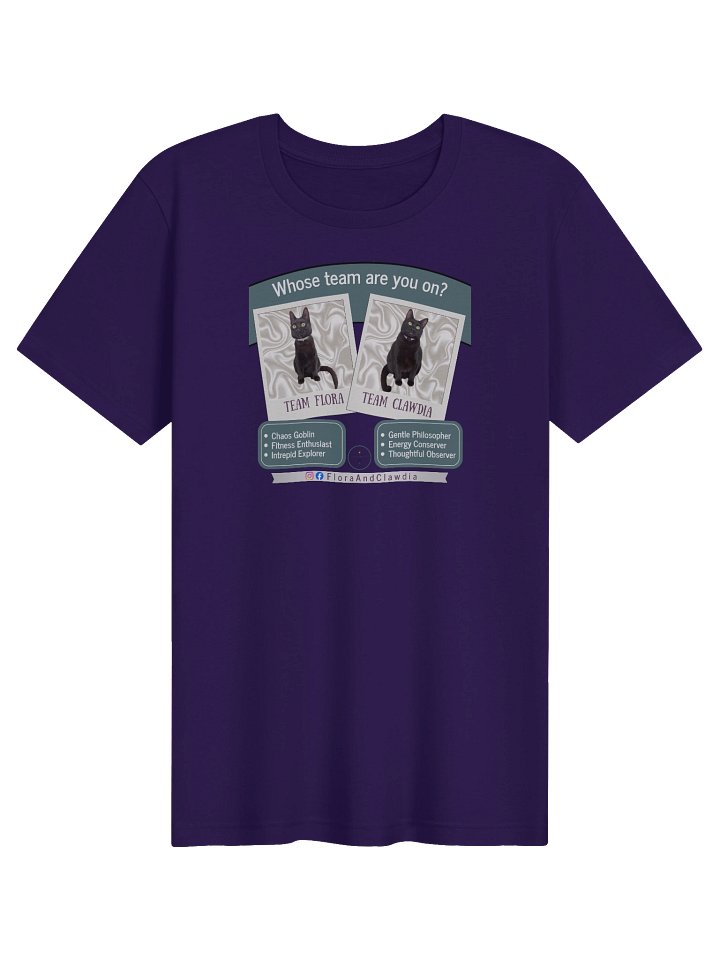 Team Flora or Team Clawdia - T-Shirt - Unisex product image (1)