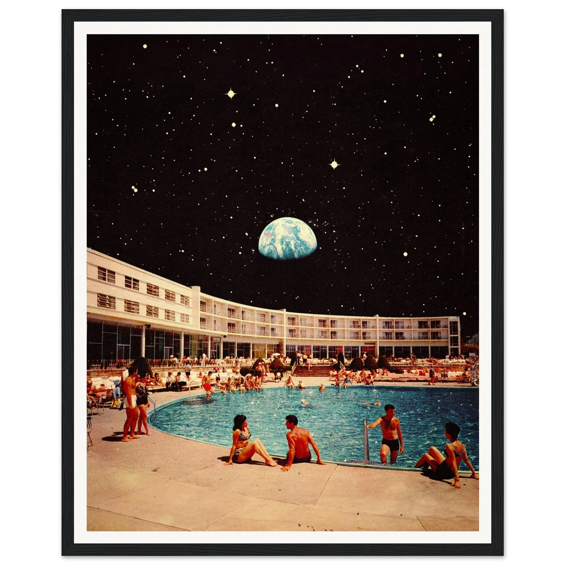 Lunar Pool Wall Art