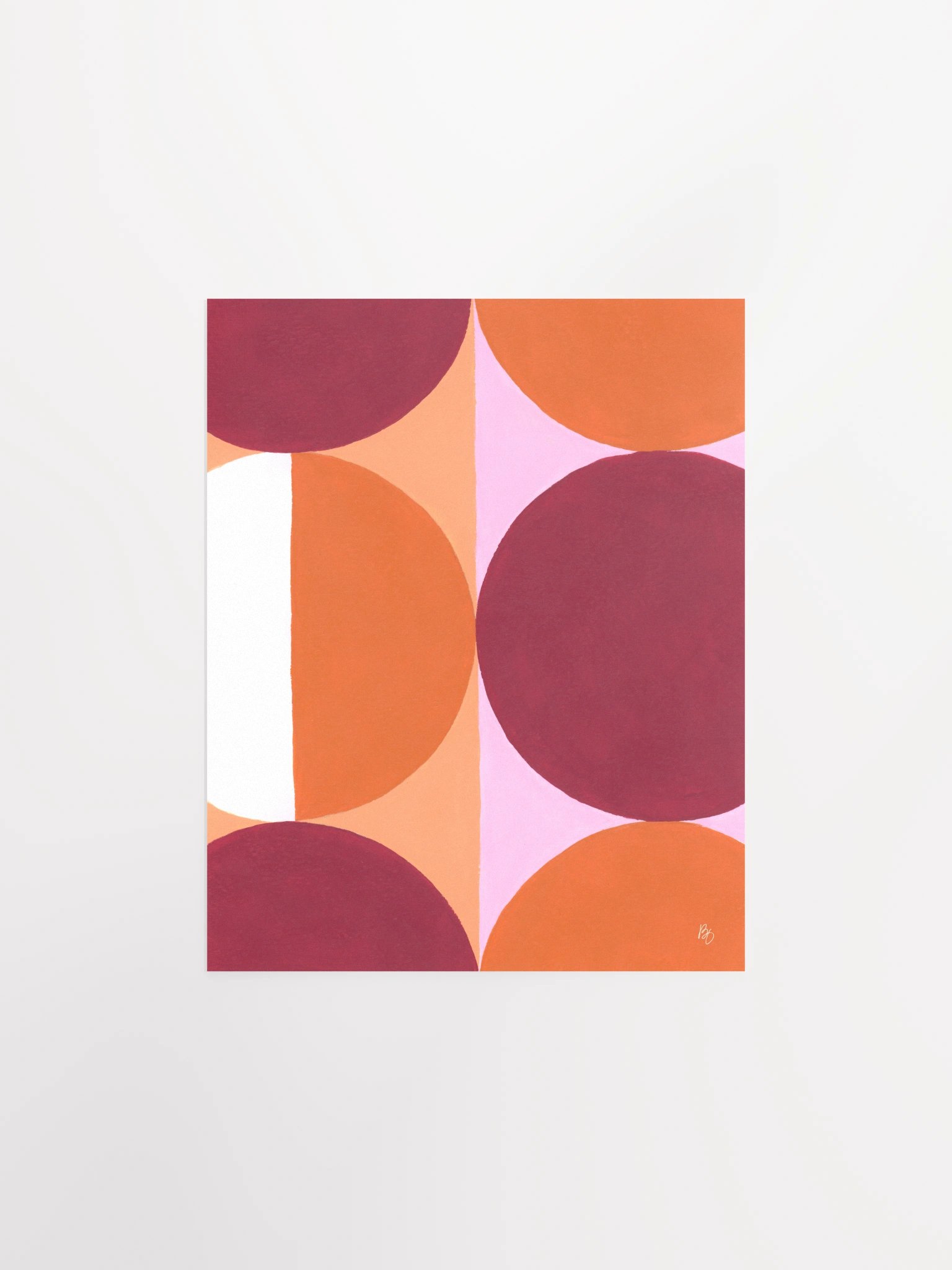 Blood Orange Painting Print product image (3)