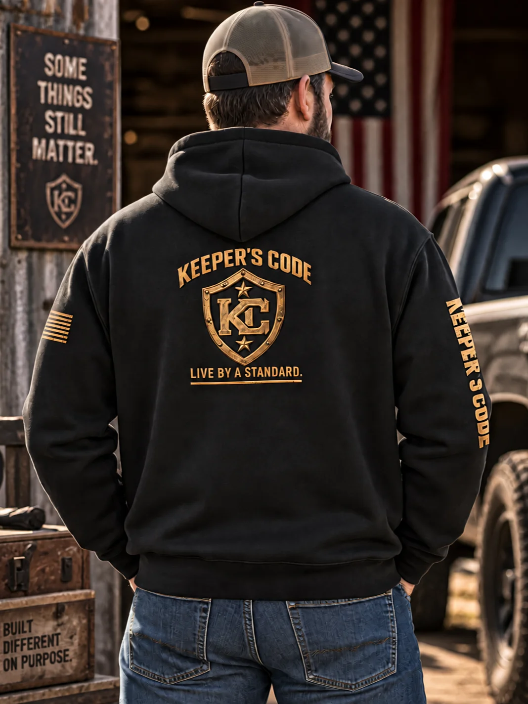 Keeper’s Code™ Men's Signature Logo Hoodie product image (2)