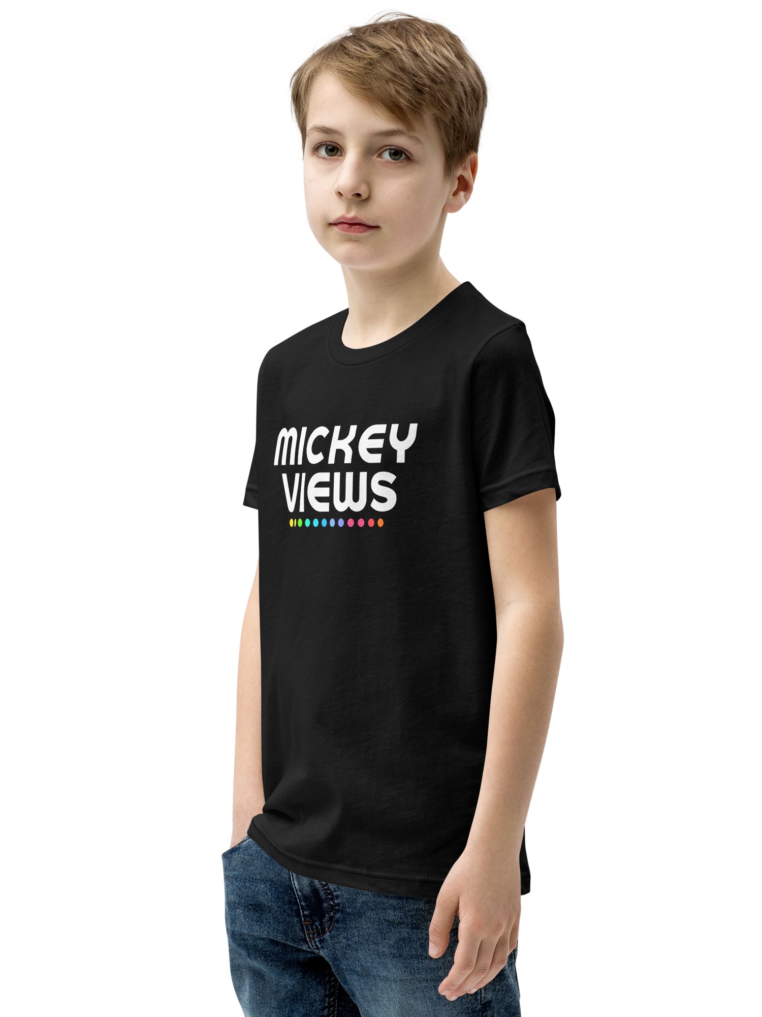 Mickey Views Future Font Kids T-Shirt product image (3)