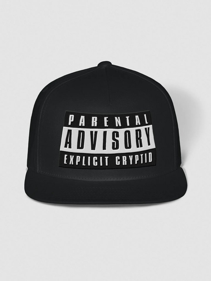Explicit Cryptid Snapback Cap product image (1)