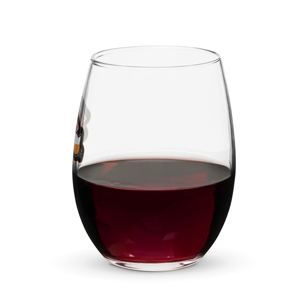 Sid Calico logo wine glass product image (7)