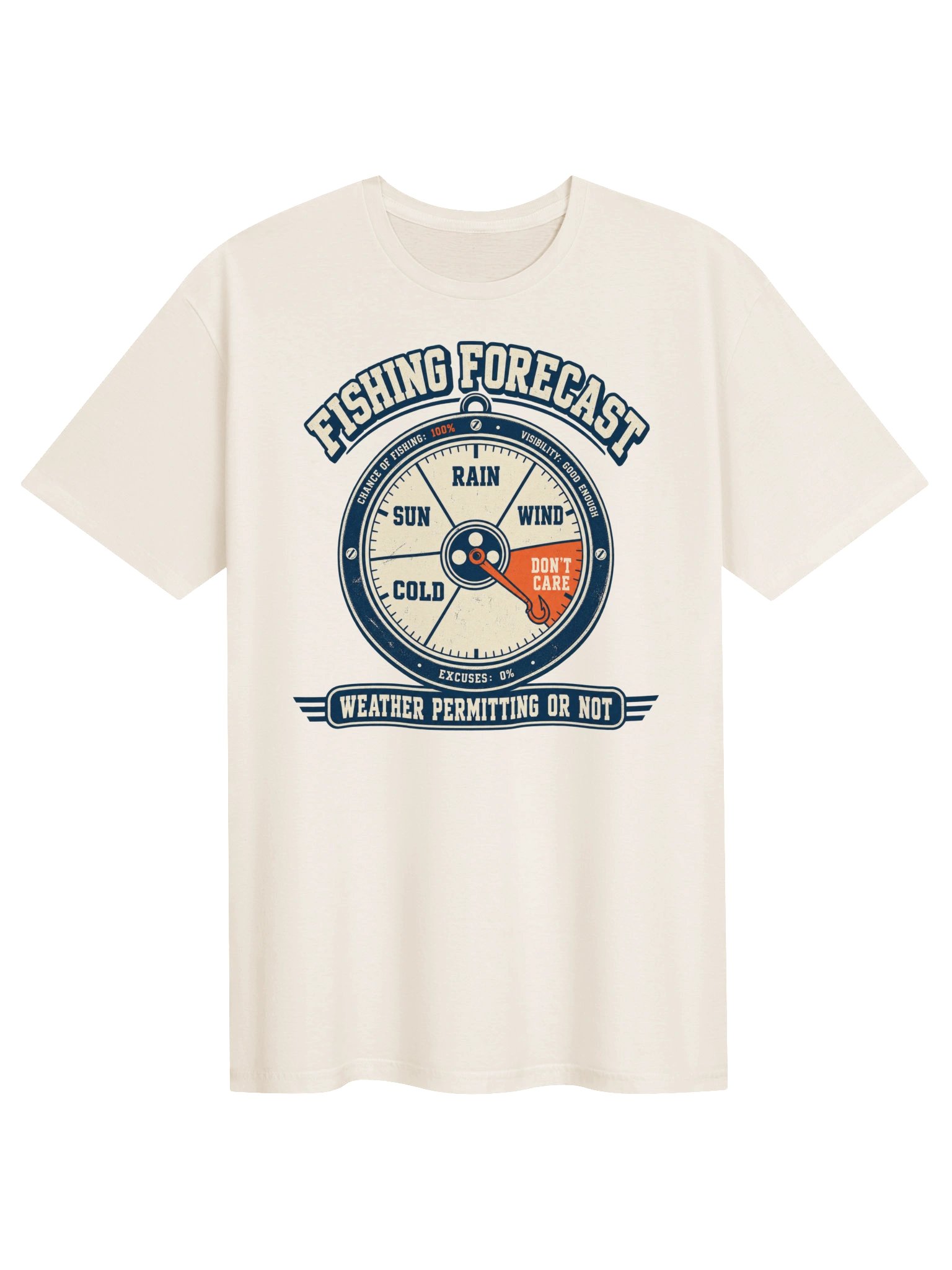 Fishing Forecast — Weather or Not T-Shirt product image (1)