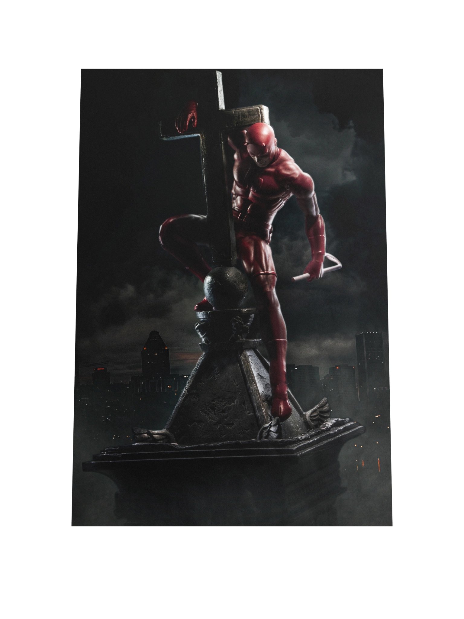 Rooftop Devil 12x18 Print product image (1)
