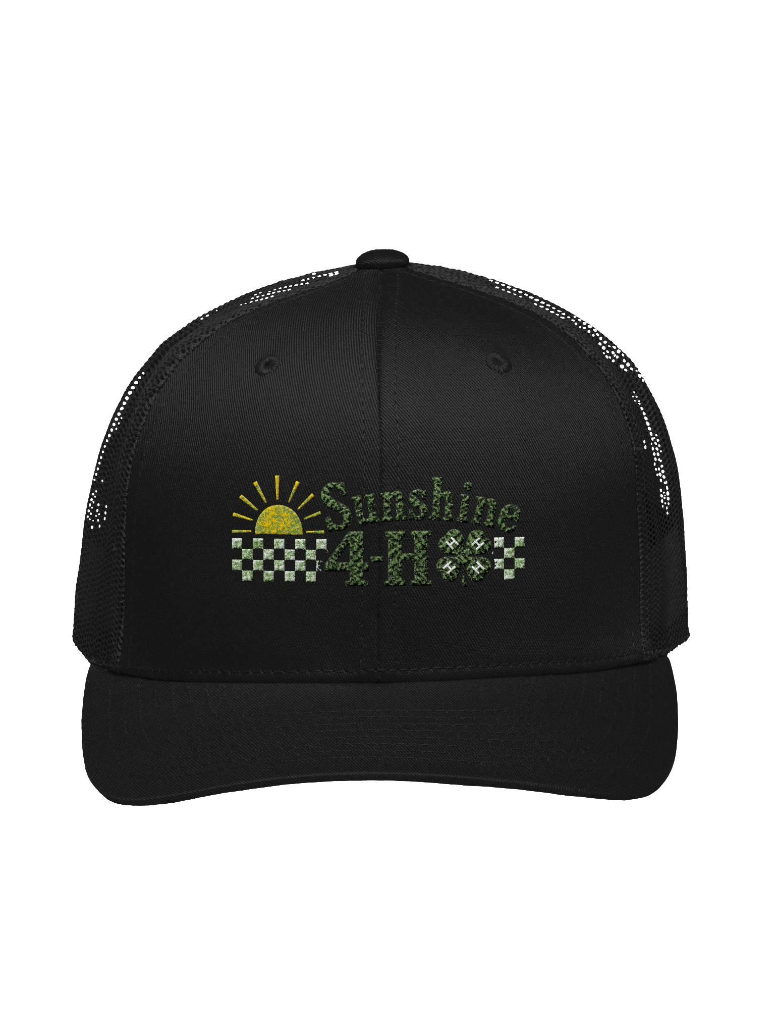 Sunshine 4H embroiderd hat product image (1)