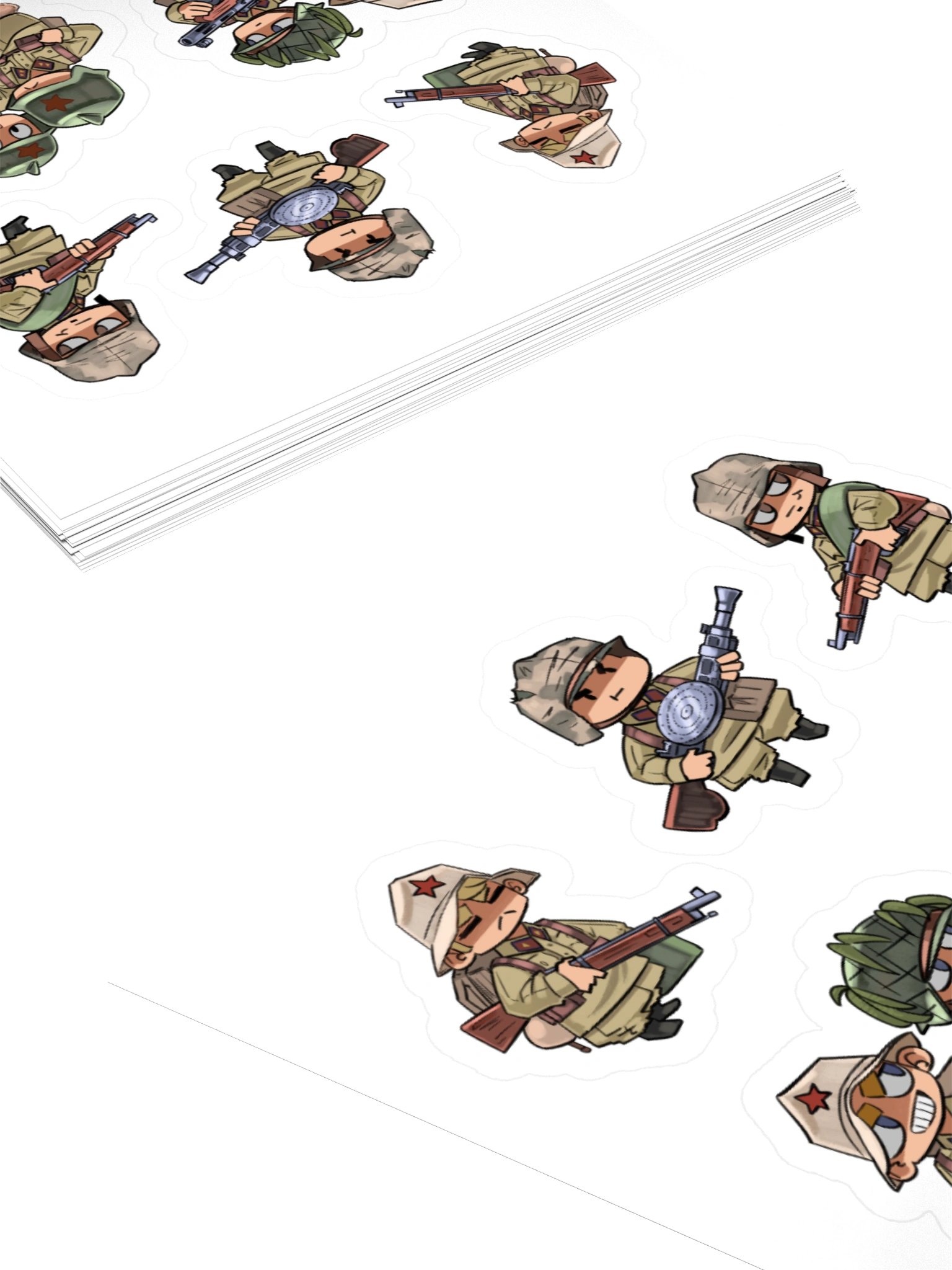 Soviet Chibi Stickers (Khalkhin Gol) product image (11)