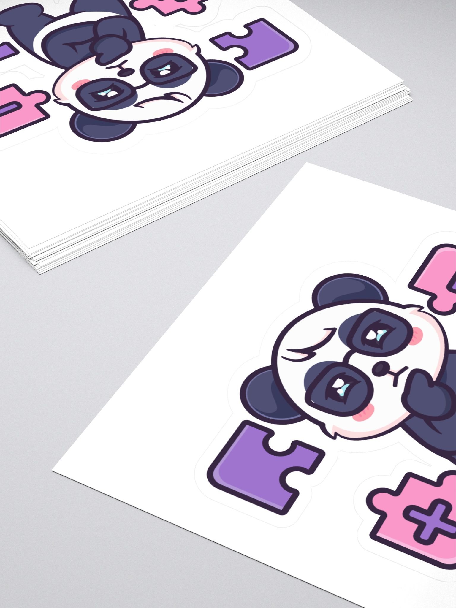 Puzzle Panda Sticker product image (4)