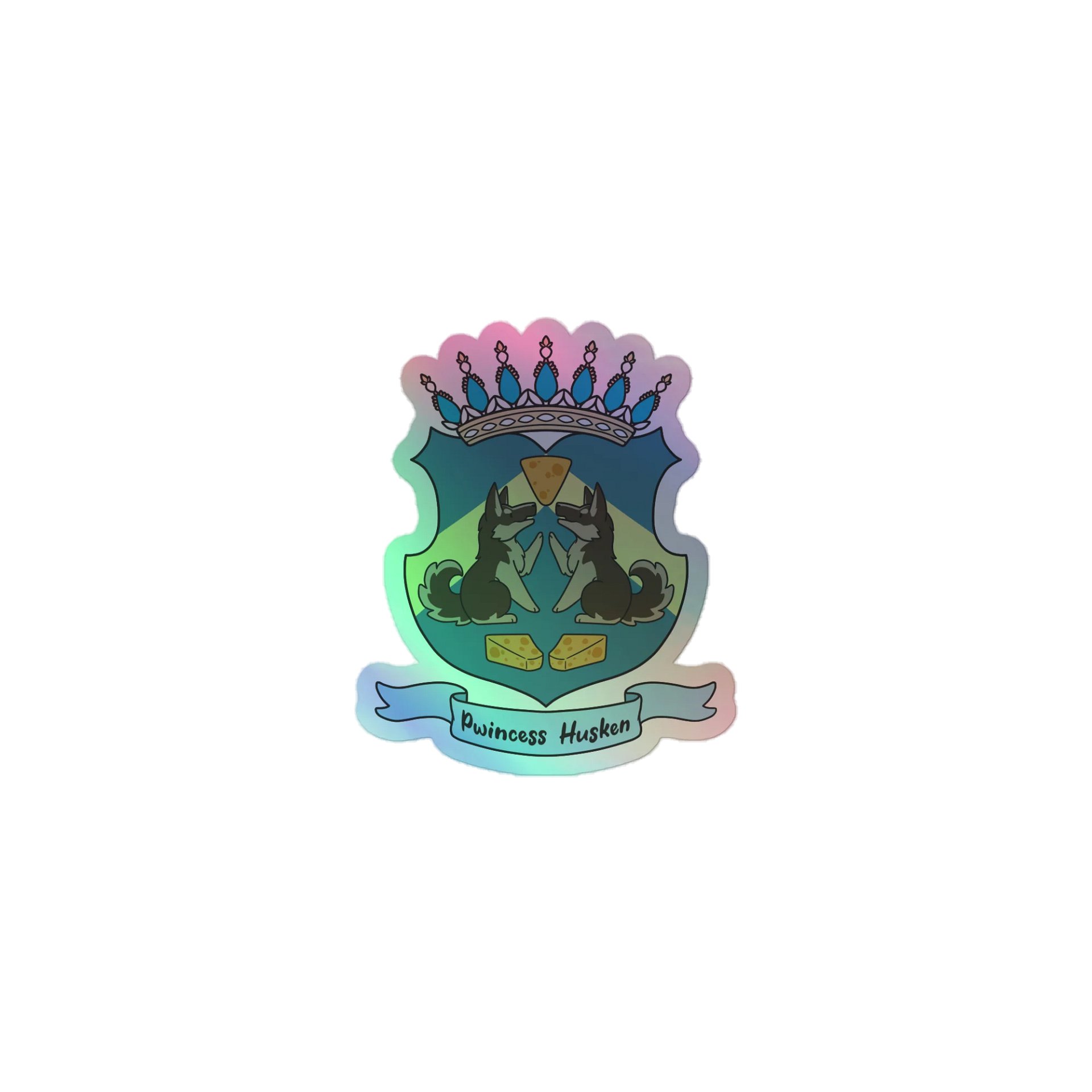 Husken Royalty Holo Sticker product image (1)