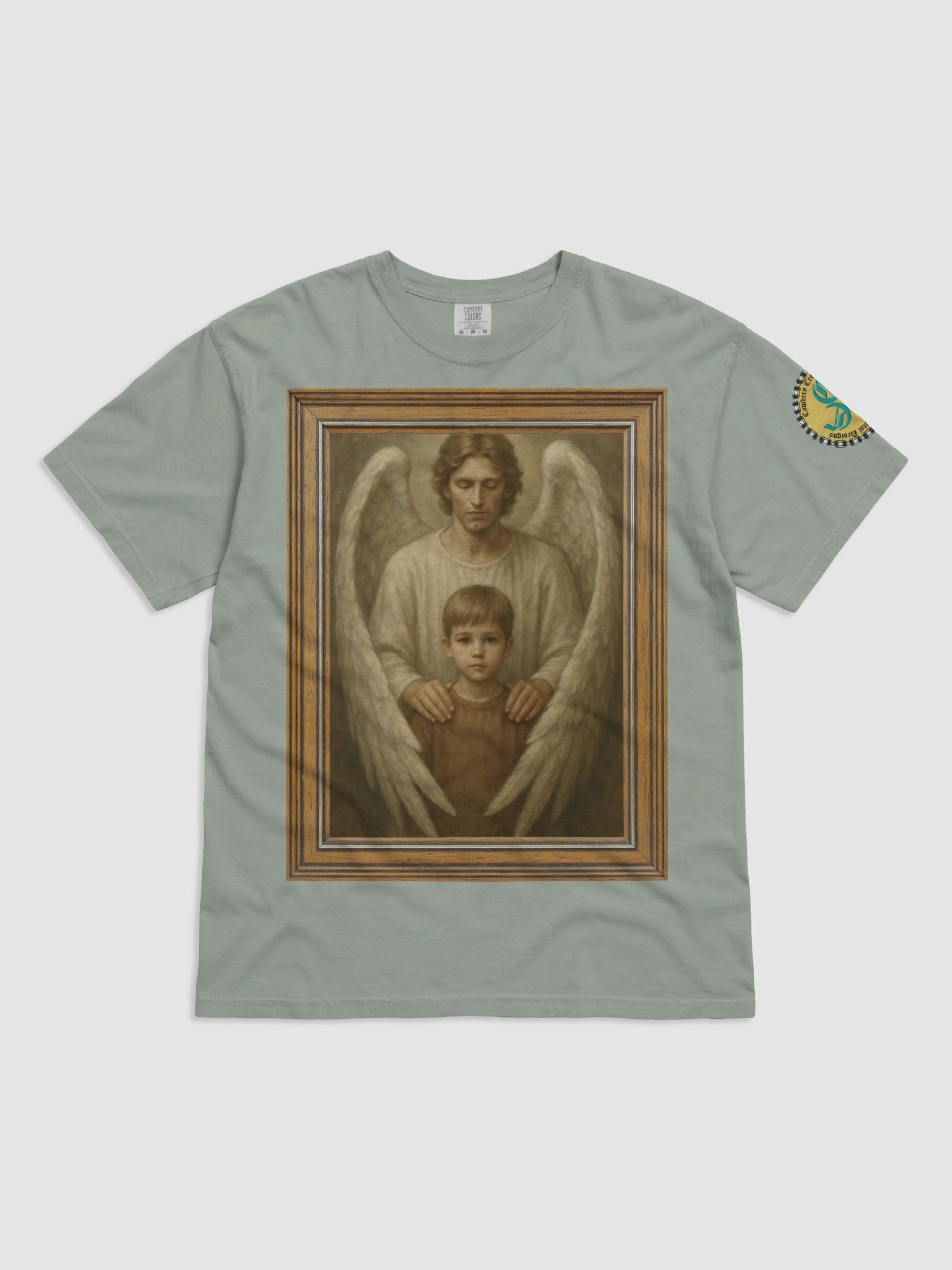 Angels Watch Over Them (Male) Comfort Colors Garment-Dyed Heavyweight T-Shirt Colors (4) product image (11)