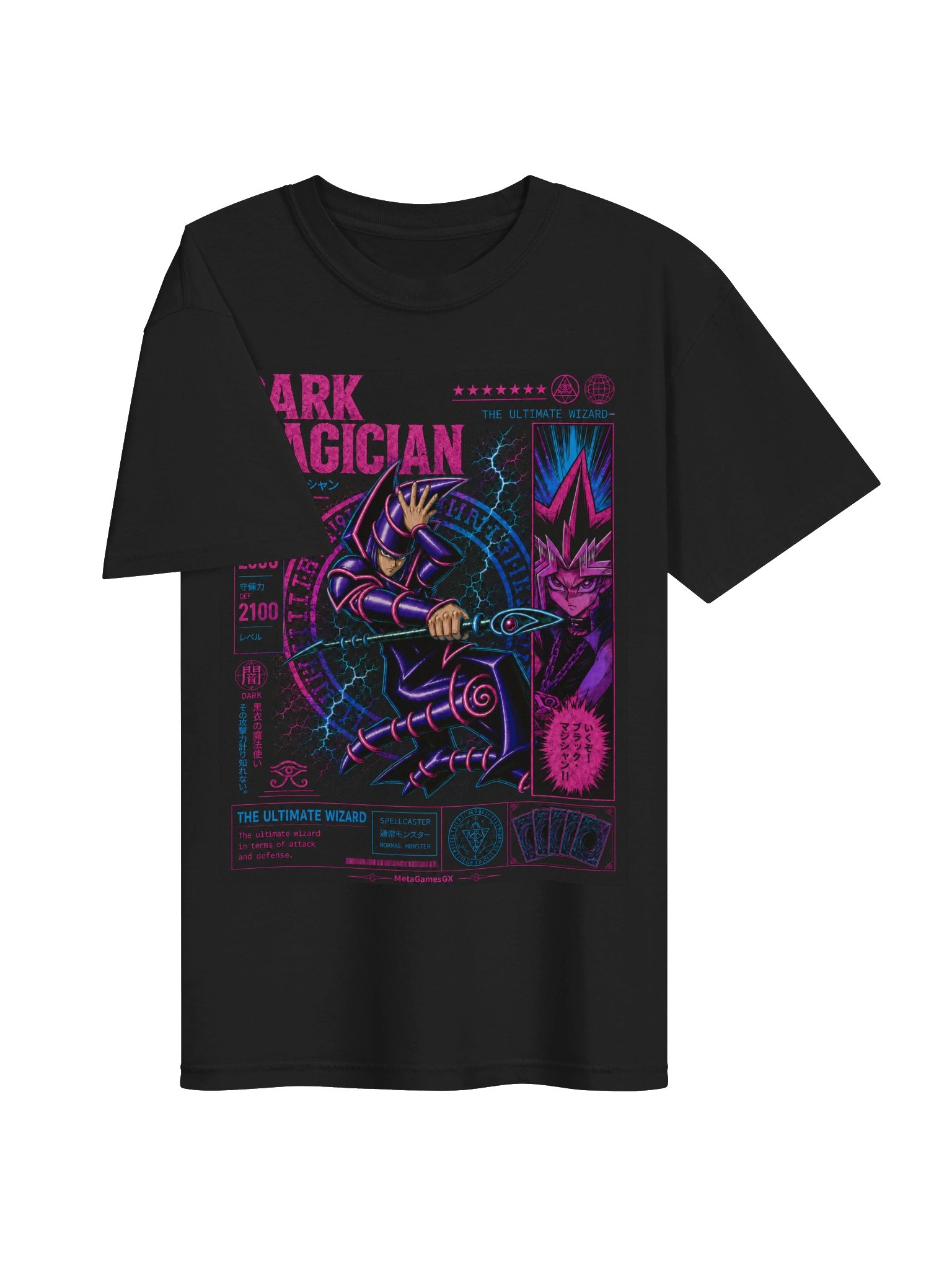 Dark Magician — Neon Arcana Tee product image (3)
