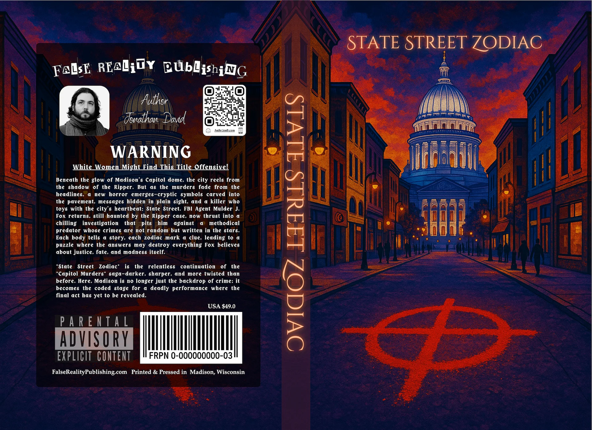 PREORDER State Street Zodiac - Handmade Signed Novel product image (1)