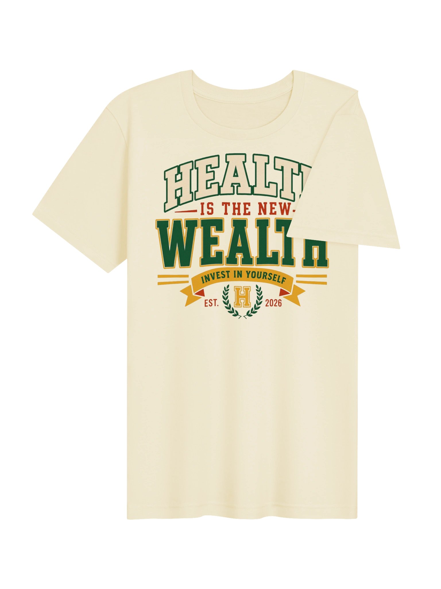 Health Is the New Wealth Unisex T-Shirt product image (5)