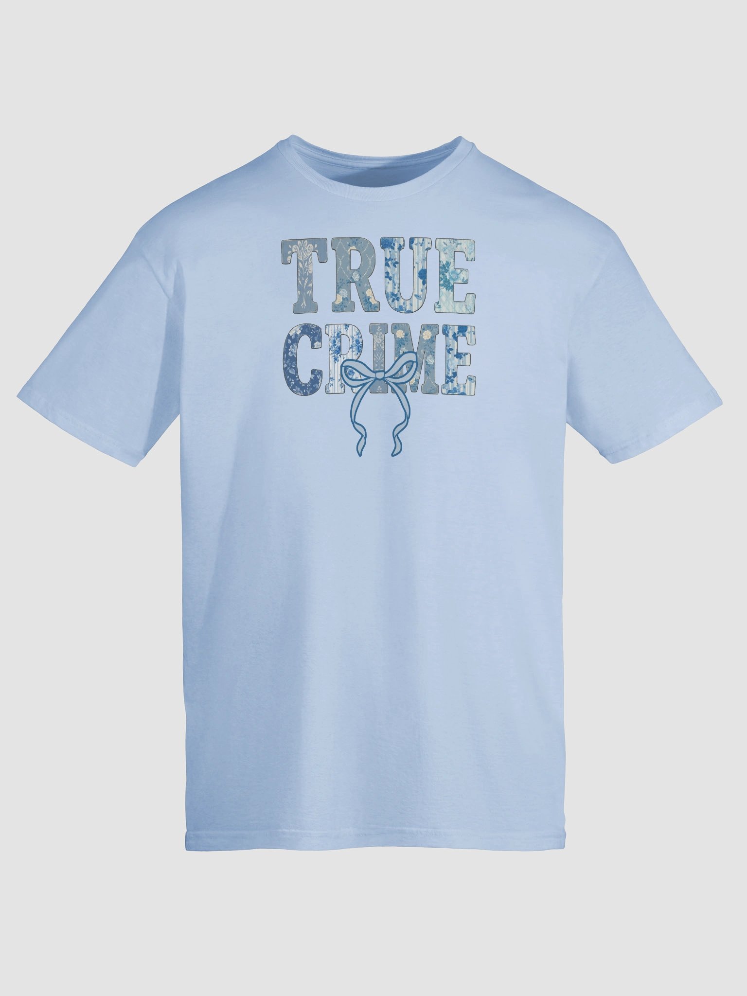 Chinoiserie Floral Toile Tee for True Crime Lovers product image (80)