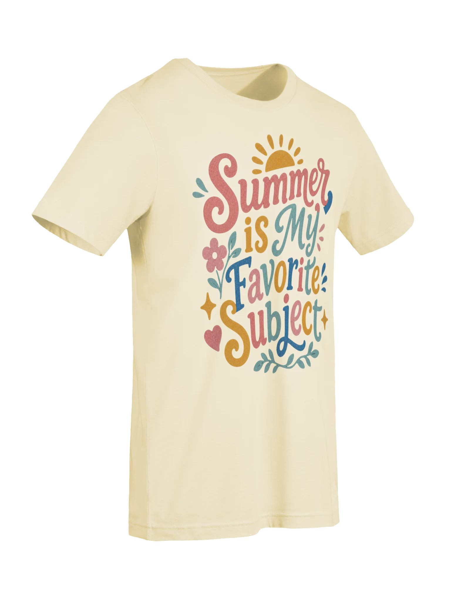 Summer is My Favorite Subject Tee | Summer T-Shirt product image (47)