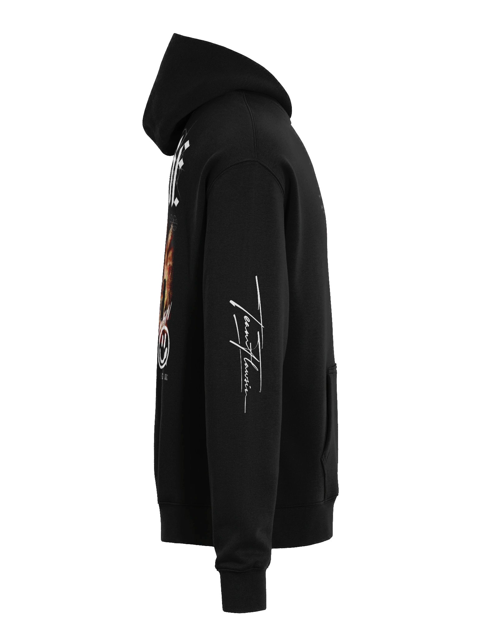 Team Flawsin Die Broke Premium Oversized Hoodie product image (7)