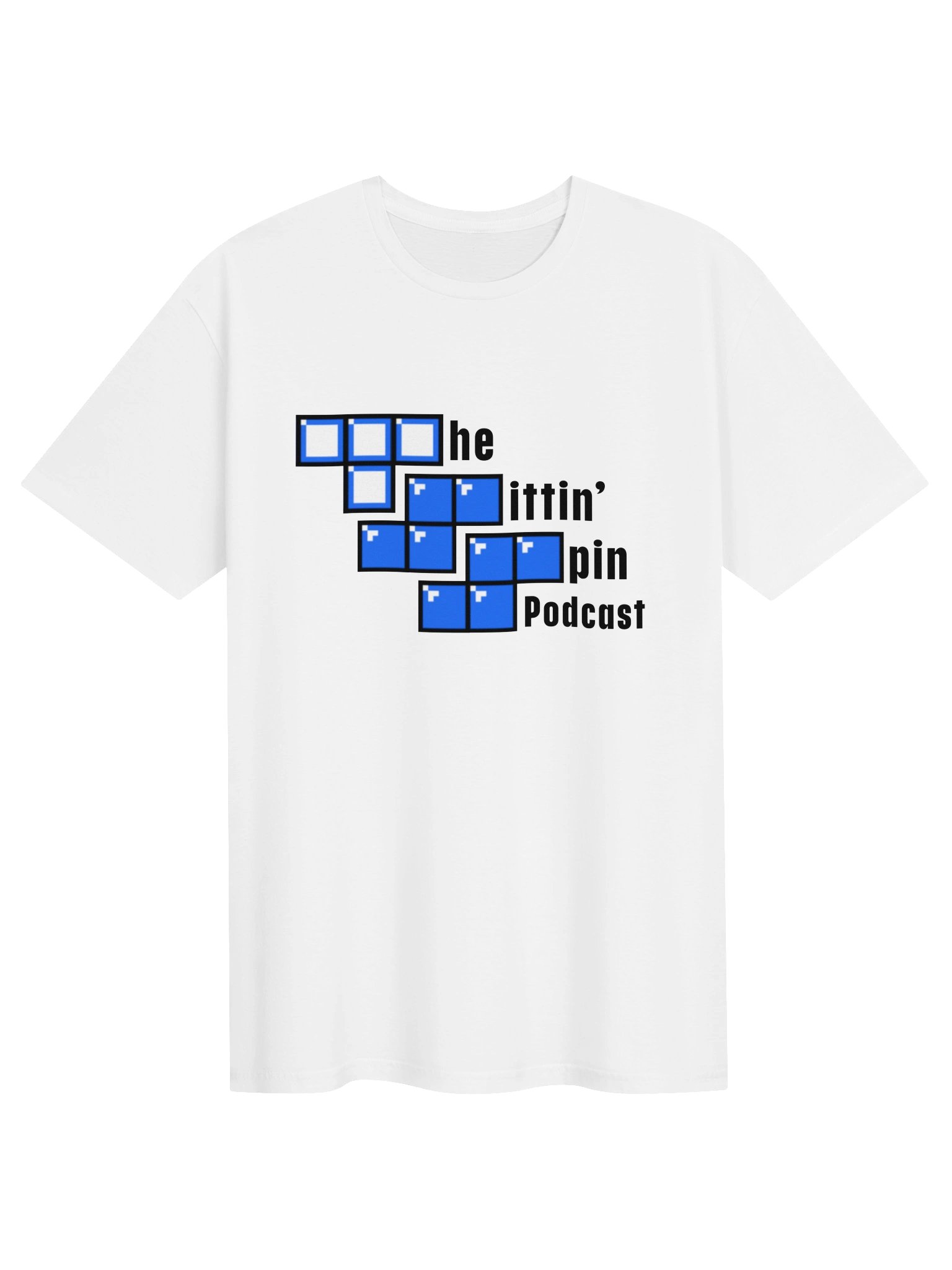 The Sittin' Spin Podcast Classic T (Light) product image (1)