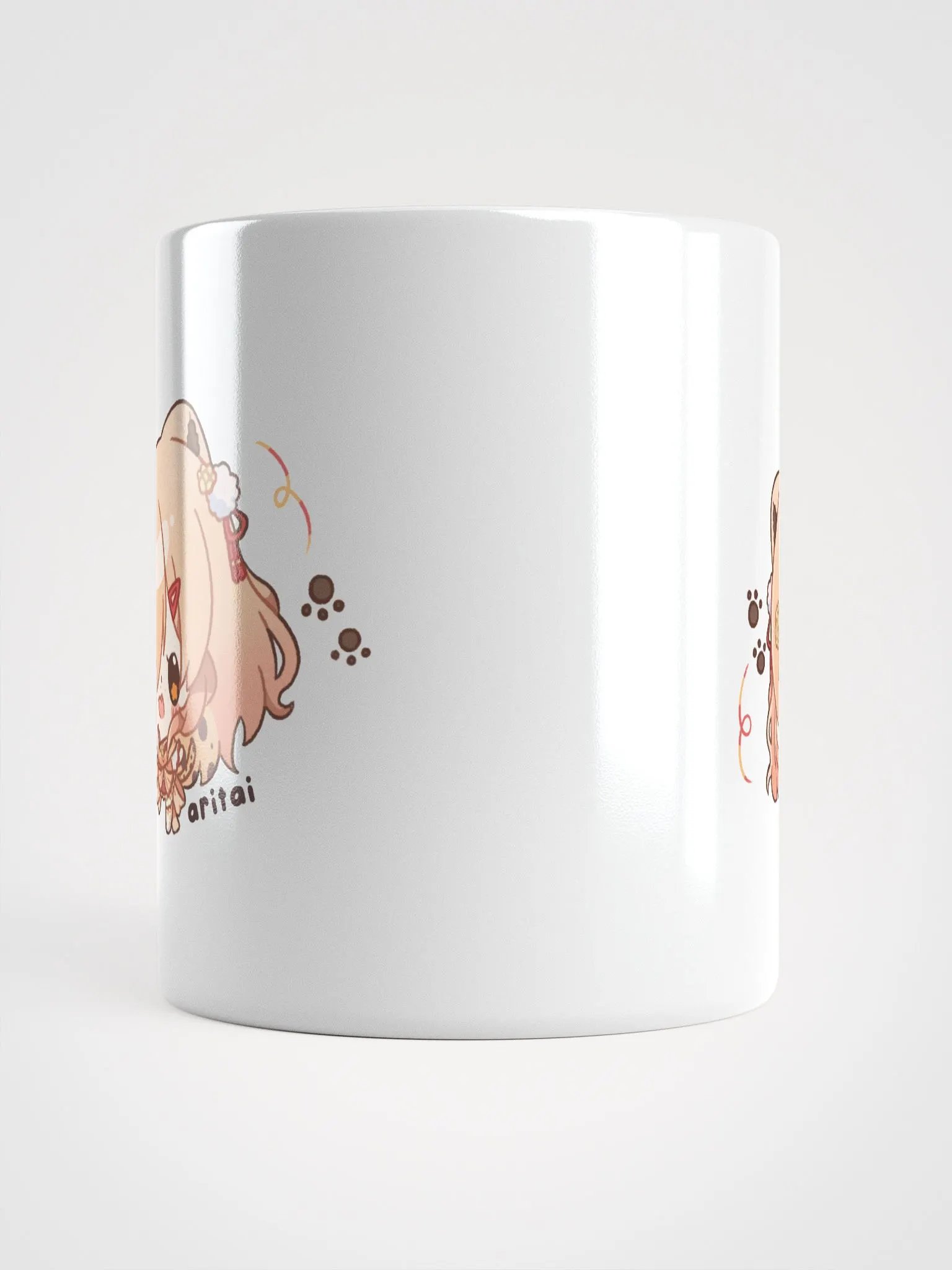 aritai 🐾 Chibi Mug (White) product image (5)