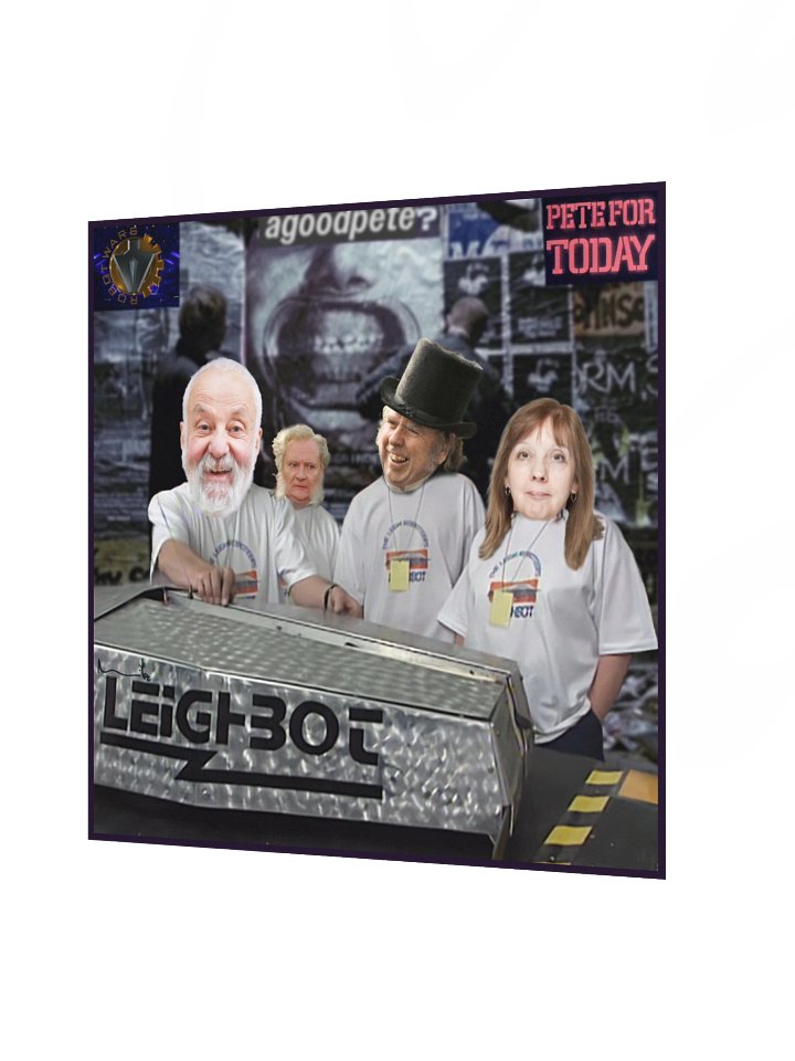 Mike Leighbot Poster product image (2)