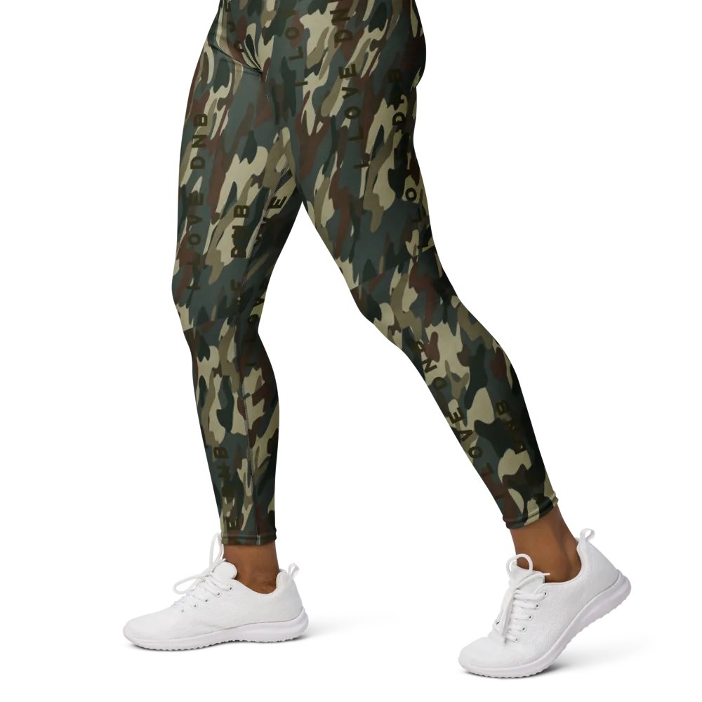 I love dnb camo Leggings product image (6)