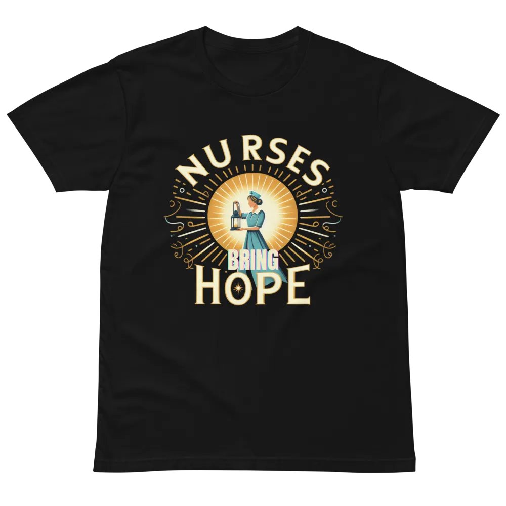 Radiant Hope Nurse Lantern T-Shirt product image (4)