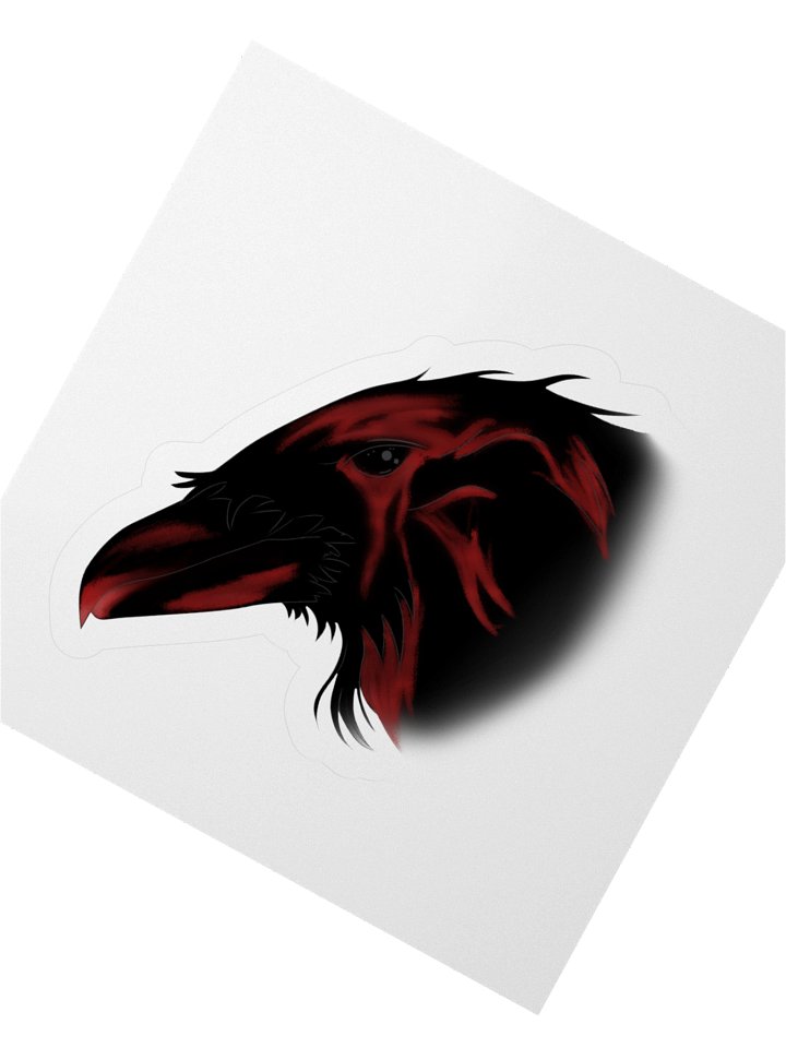 Bleeding Crow Sticker product image (2)