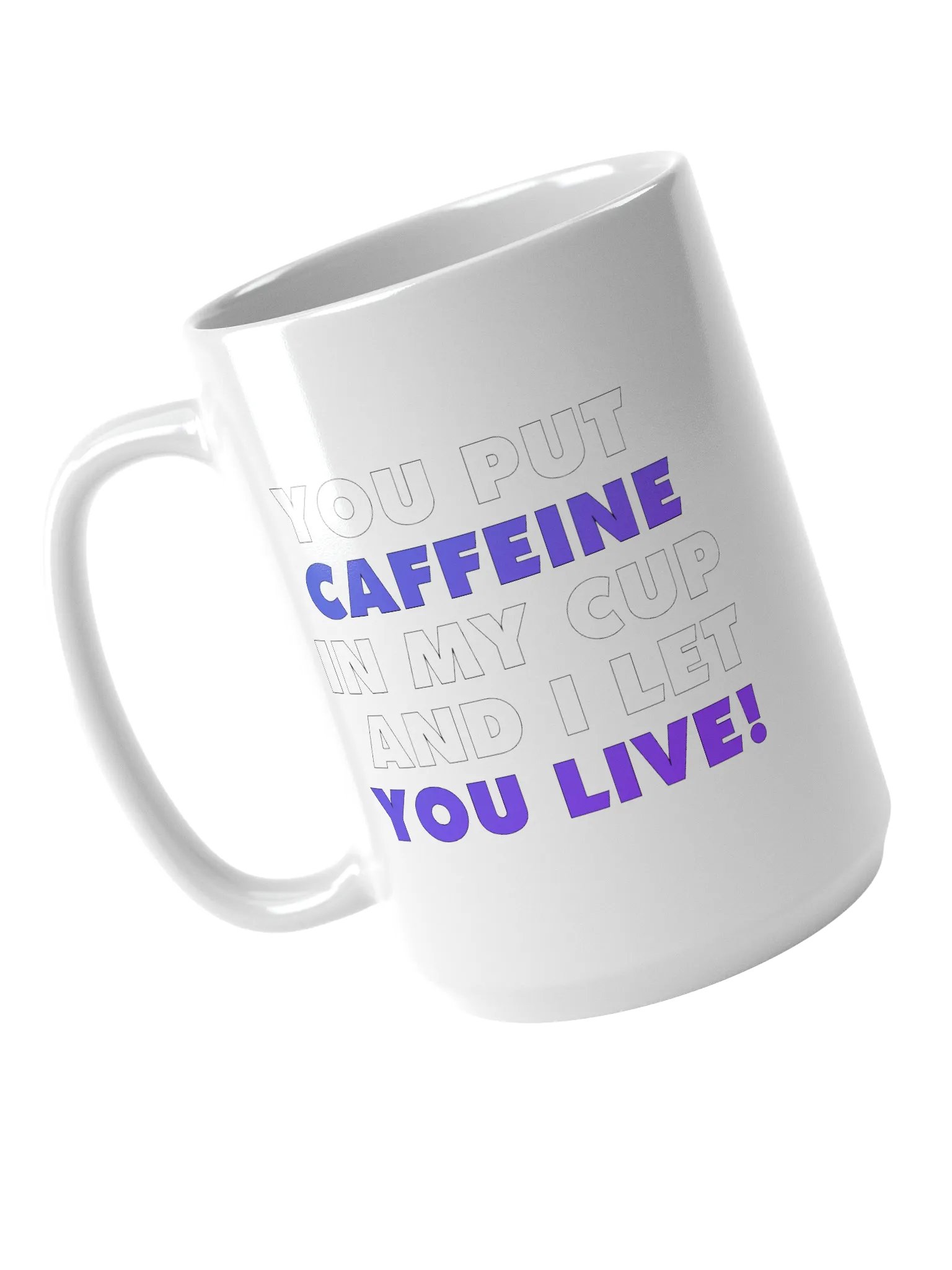 Give Caffeine Mug (15oz) product image (3)