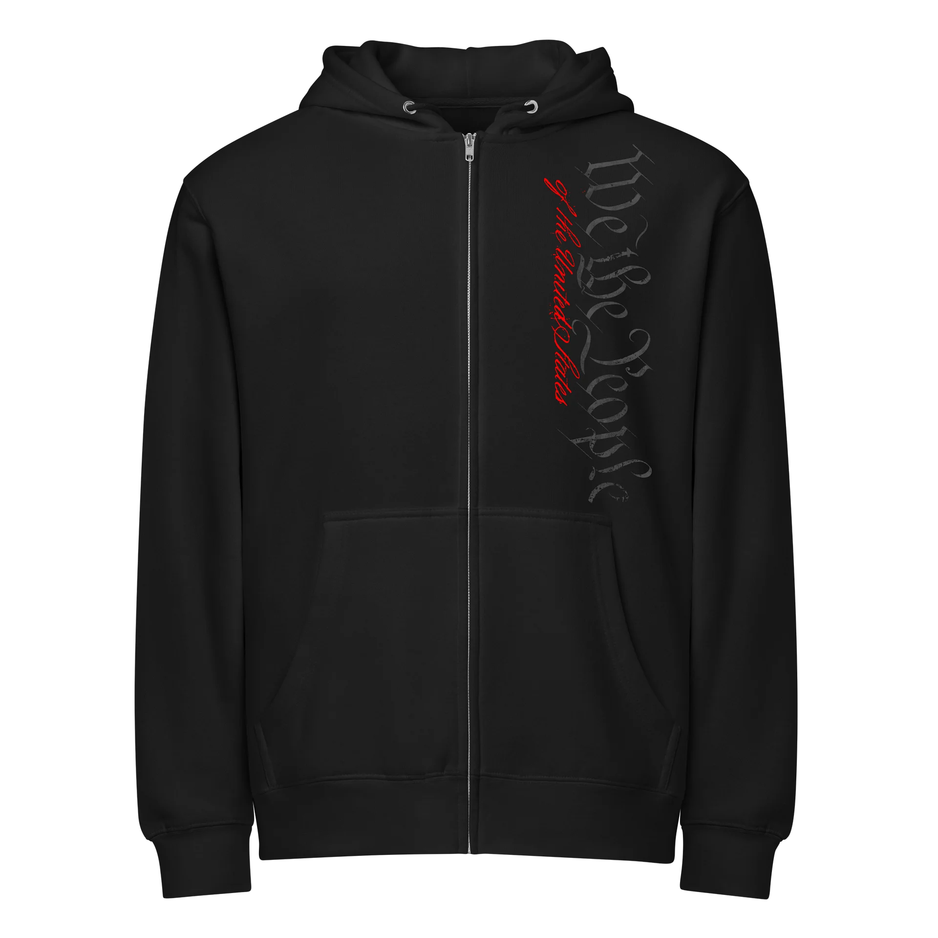 We The People Red Line Onxy Zip Hoodie product image (2)