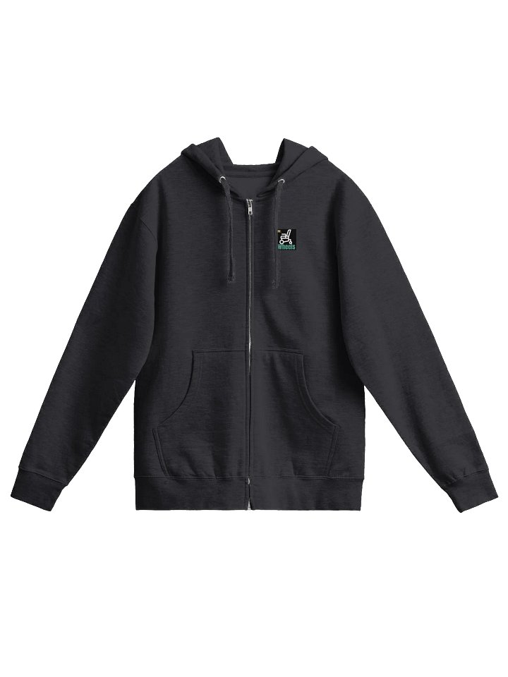 Mr. Wheels Outlined Zip-Up Hoodie product image (1)