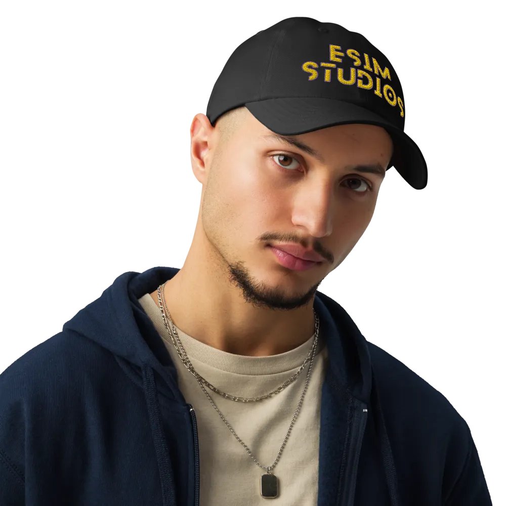 ESIM STUDIOS Store Gradient Logo Dad Hat product image (6)
