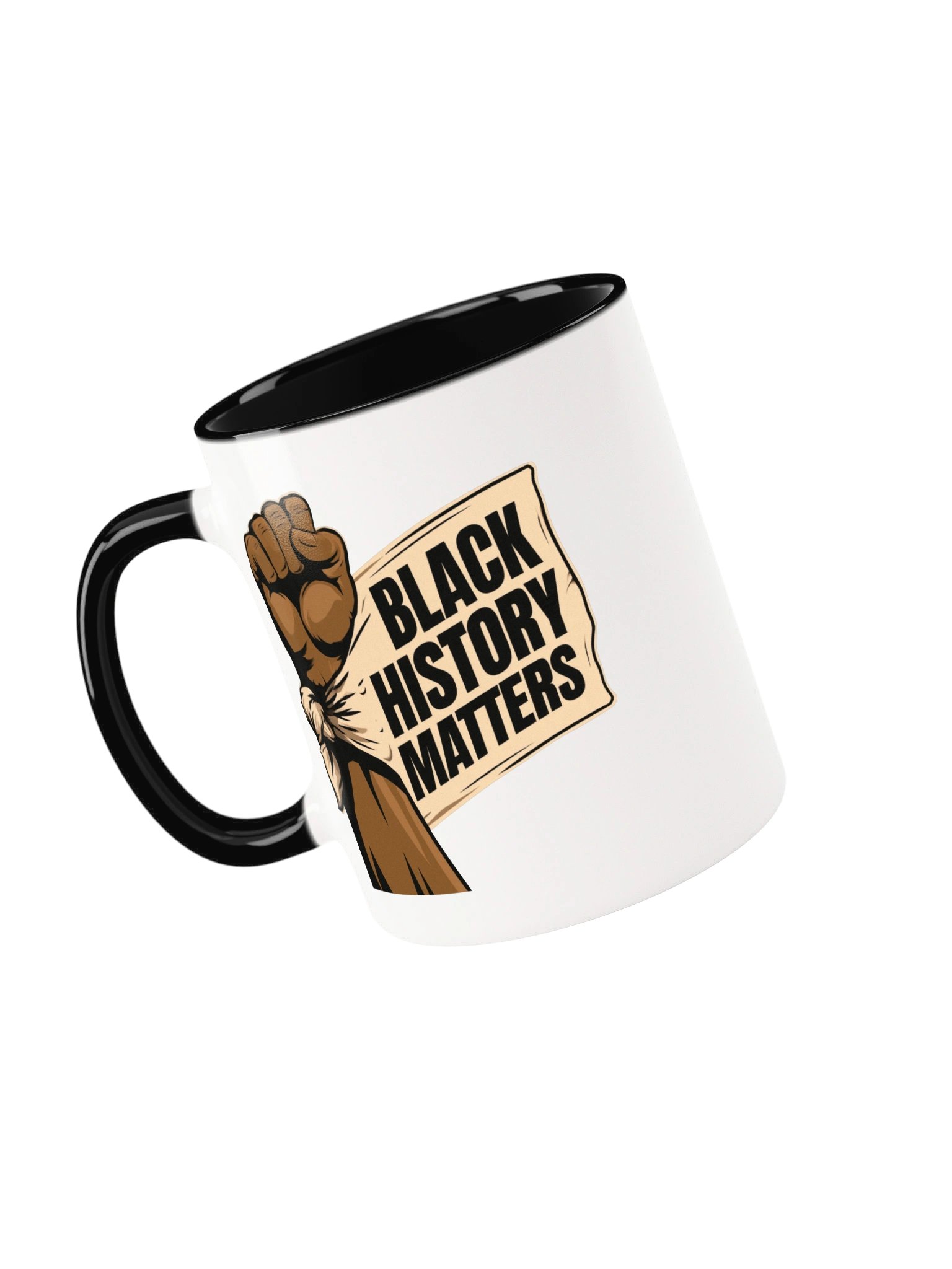 Black History Matters (2) | Two Tone Mug | Originology | Black History X product image (3)
